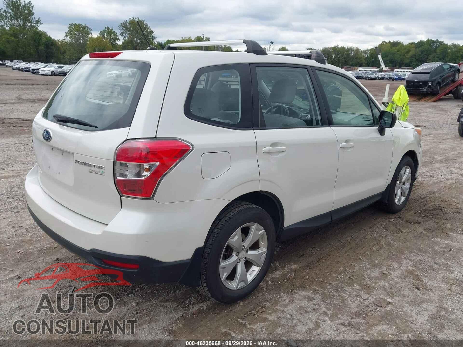 SUBARU FORESTER 2014 - JF2SJAAC0EH454764
