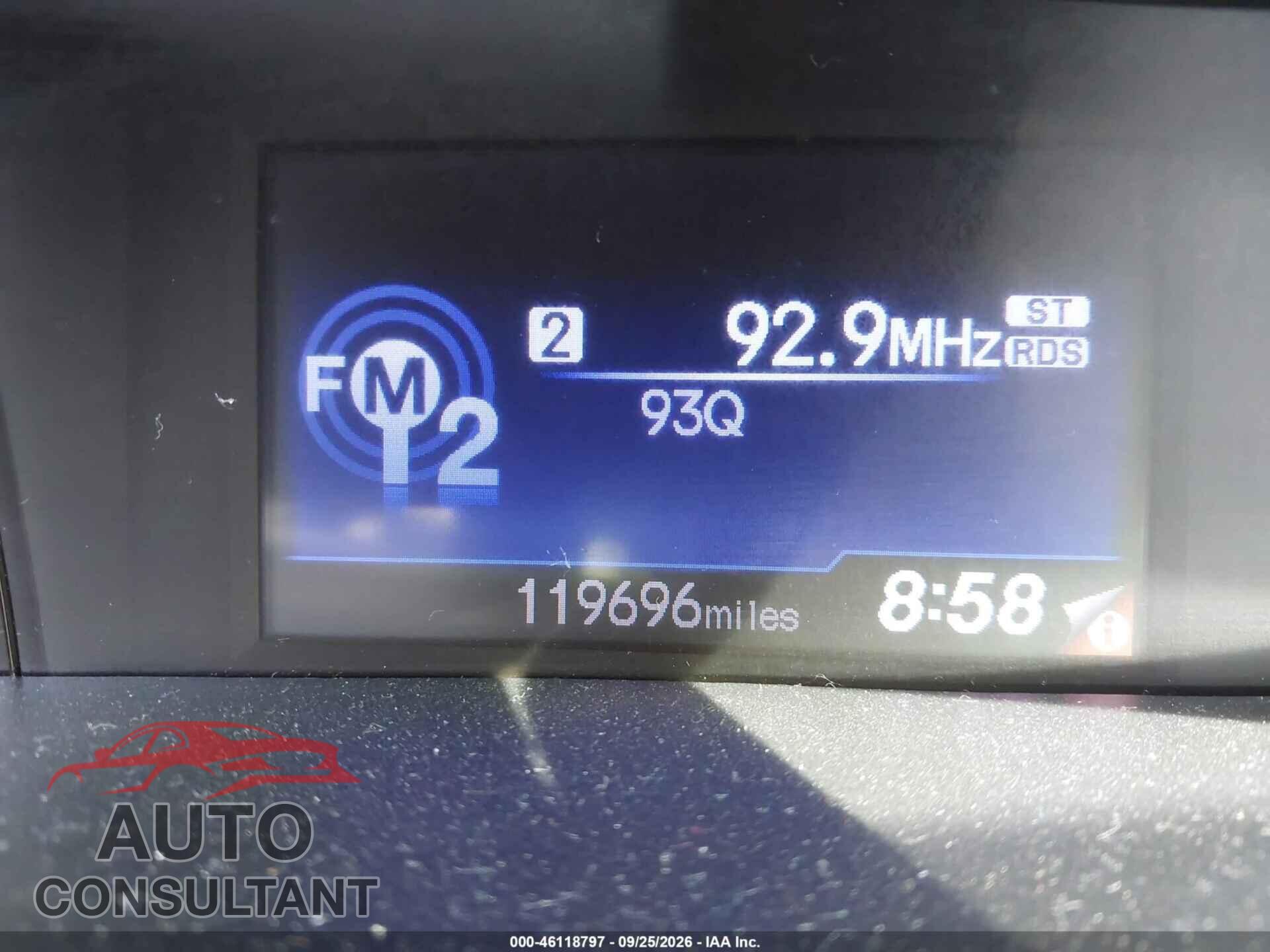 HONDA CIVIC 2012 - 19XFB2F55CE024129