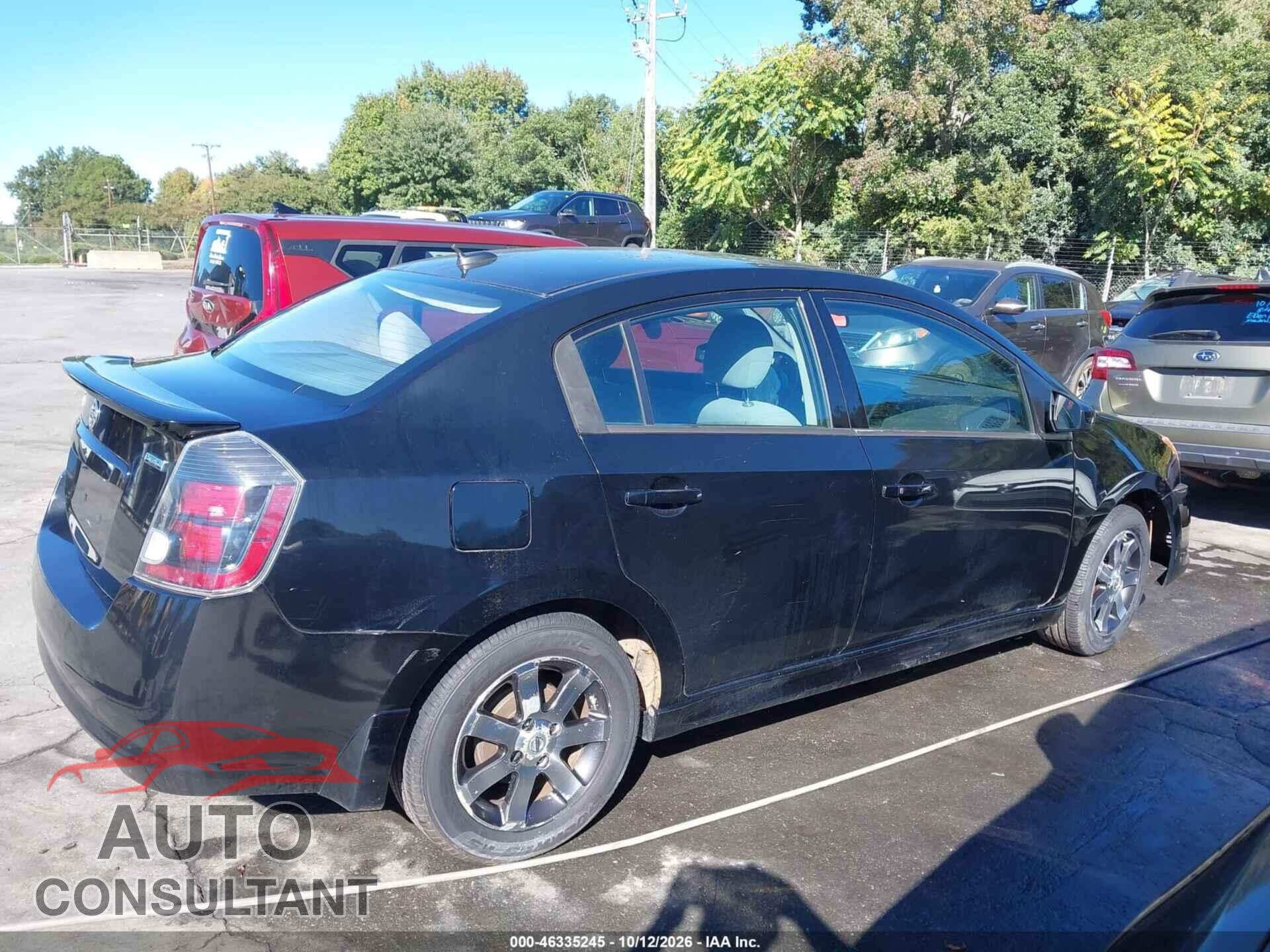 NISSAN SENTRA 2012 - 3N1AB6AP1CL761756