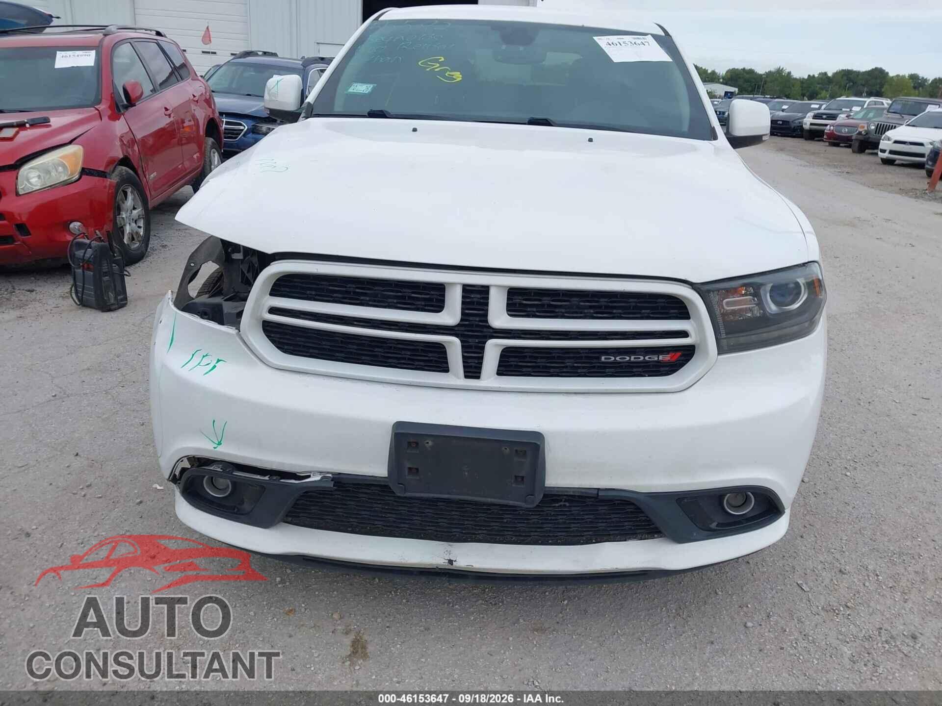DODGE DURANGO 2018 - 1C4RDJDG5JC448307