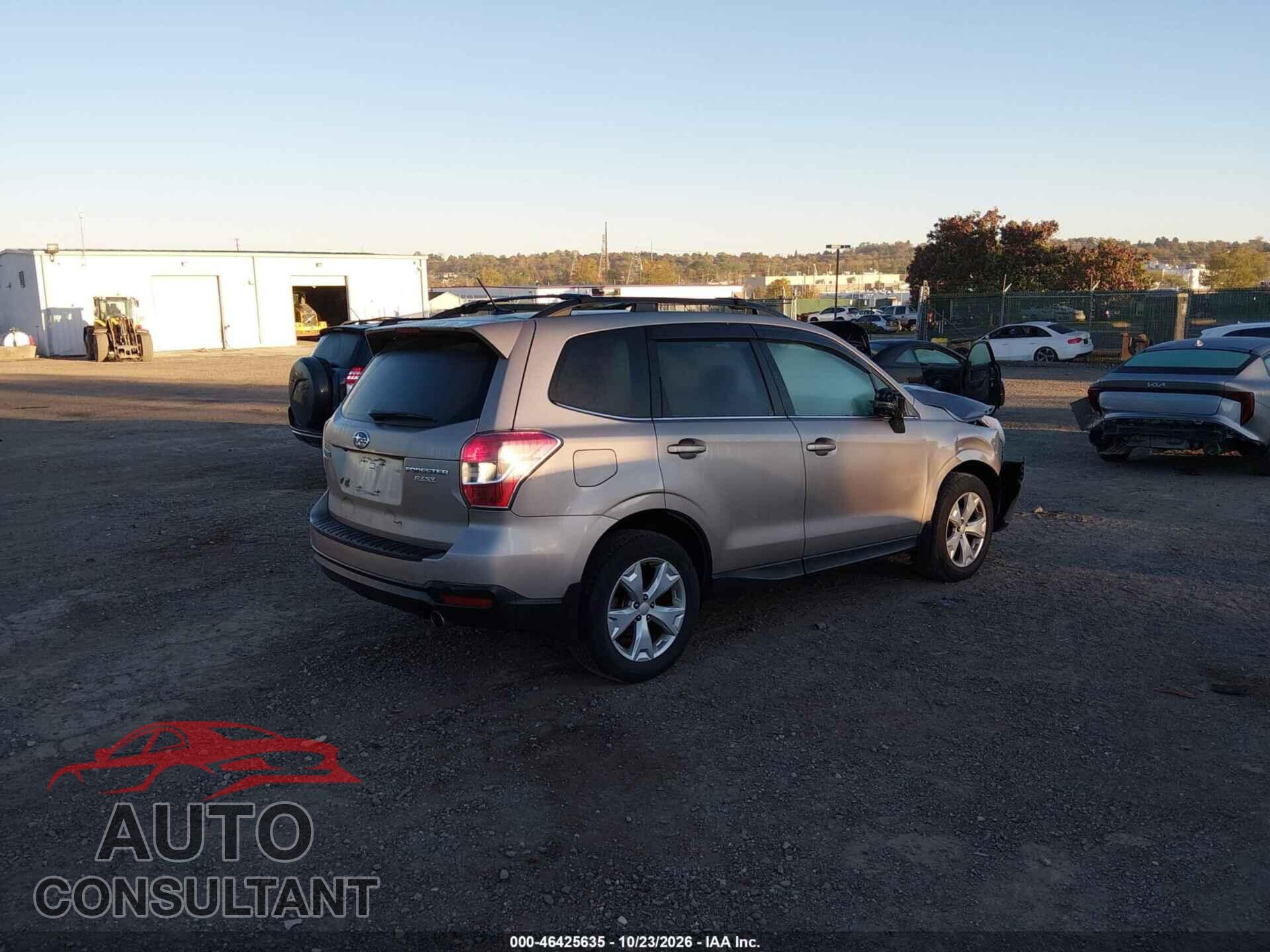 SUBARU FORESTER 2014 - JF2SJAPC6EH482785