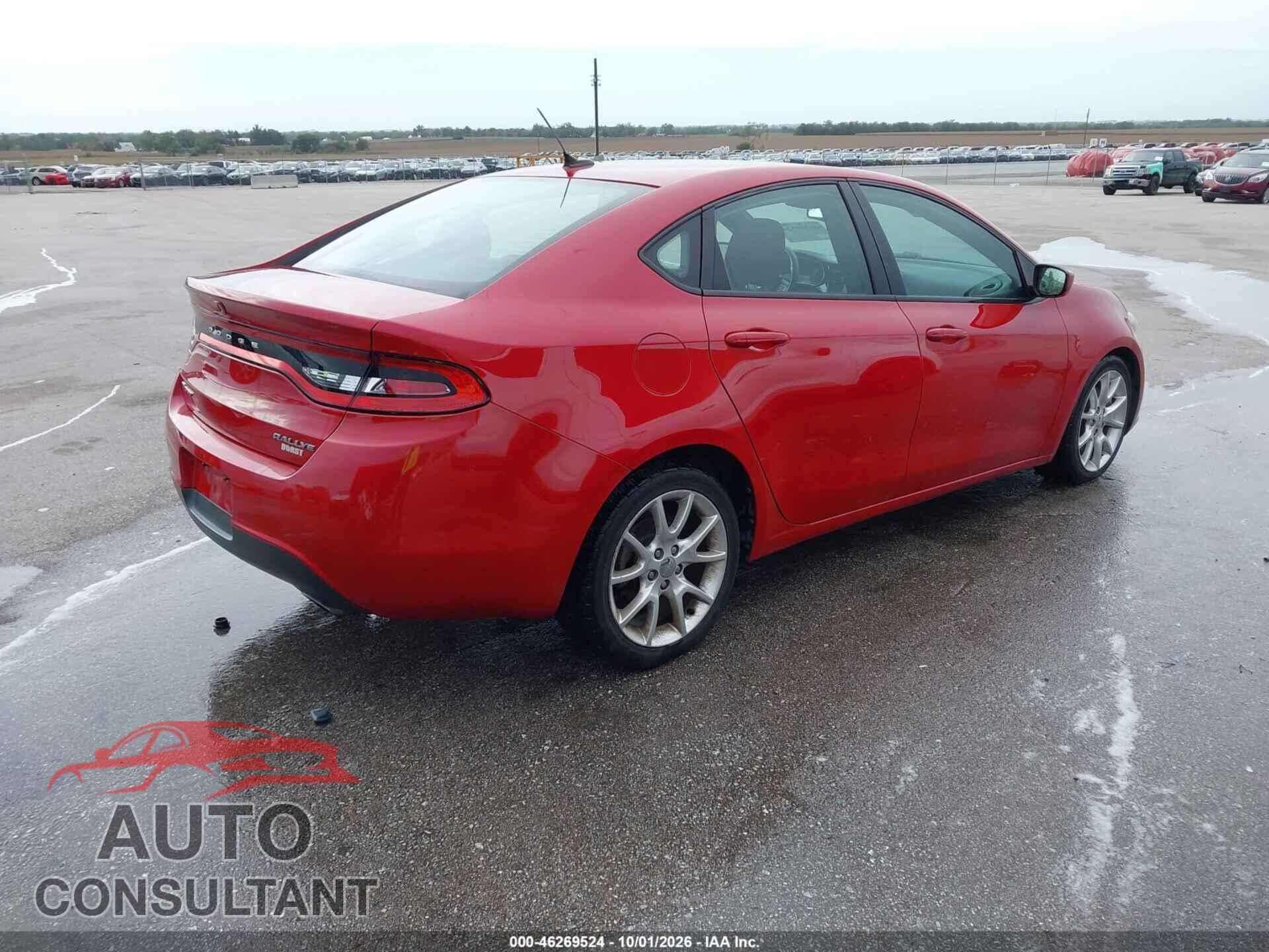 DODGE DART 2013 - 1C3CDFBA3DD106973
