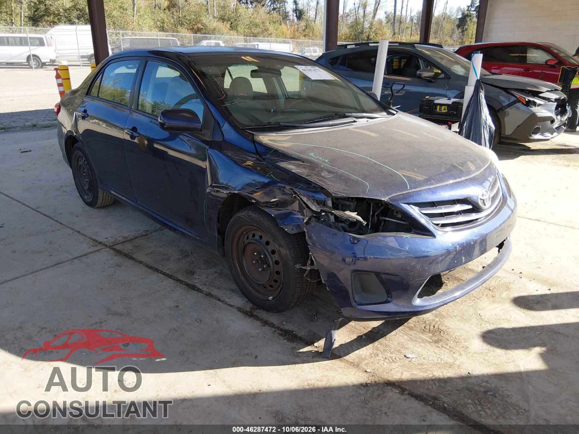 TOYOTA COROLLA 2013 - 5YFBU4EE5DP135687