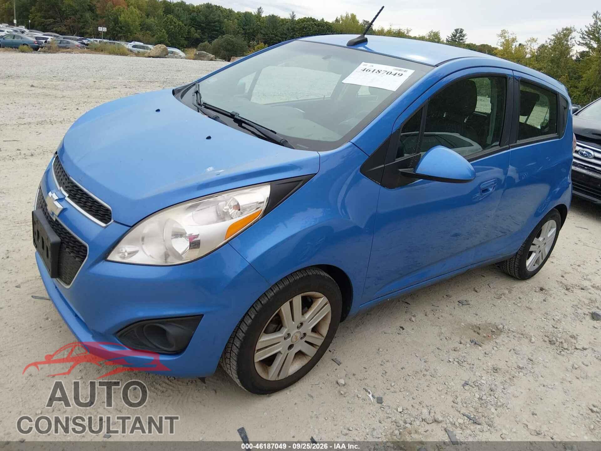 CHEVROLET SPARK 2013 - KL8CD6S92DC554654