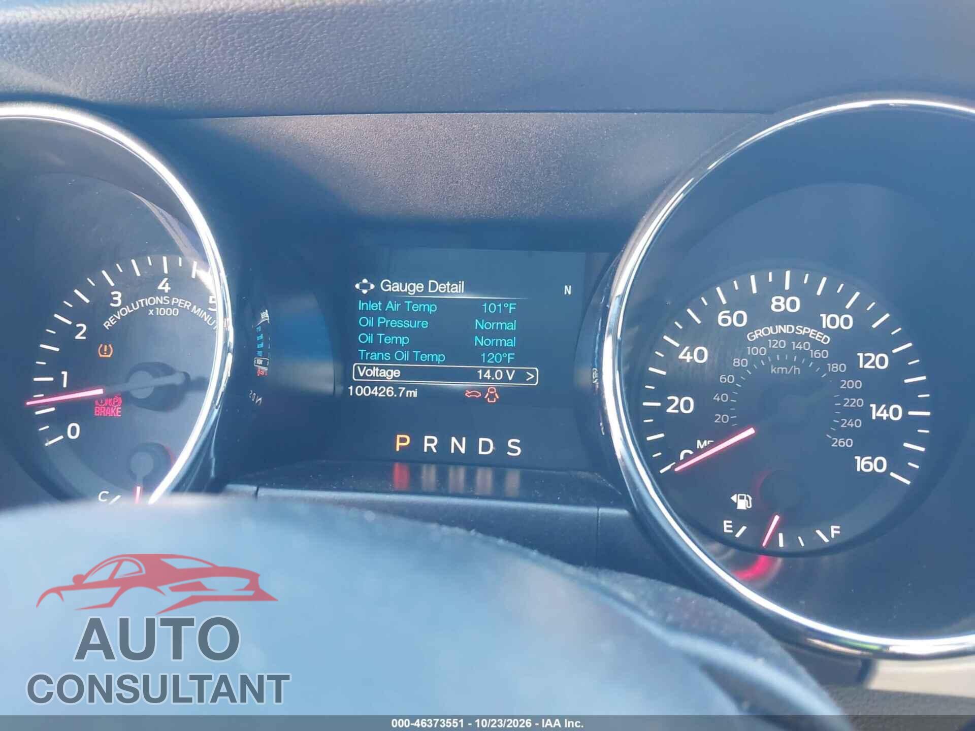 FORD MUSTANG 2015 - 1FA6P8CF3F5346811