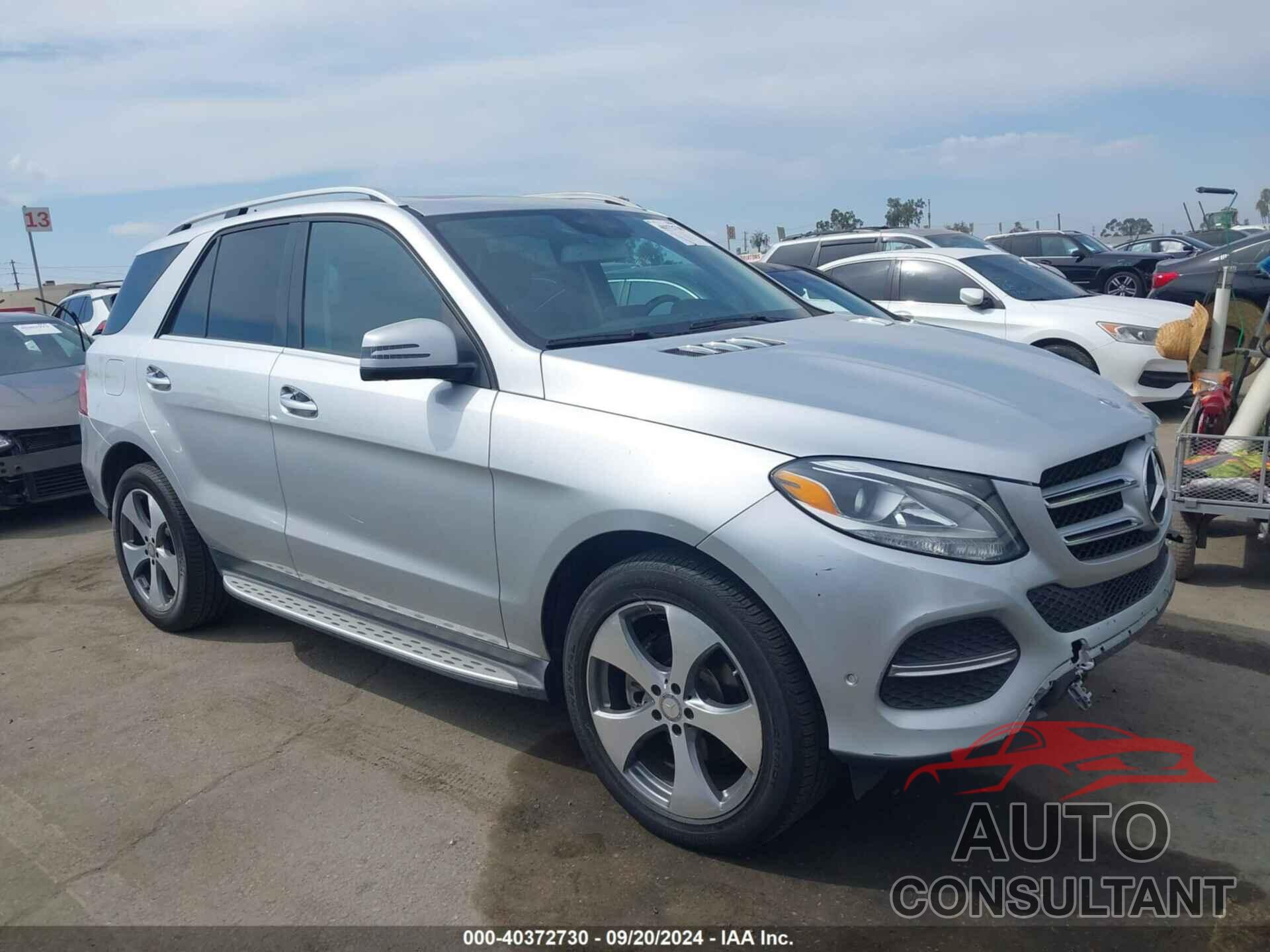 MERCEDES-BENZ GLE 350 2016 - 4JGDA5JB3GA696705