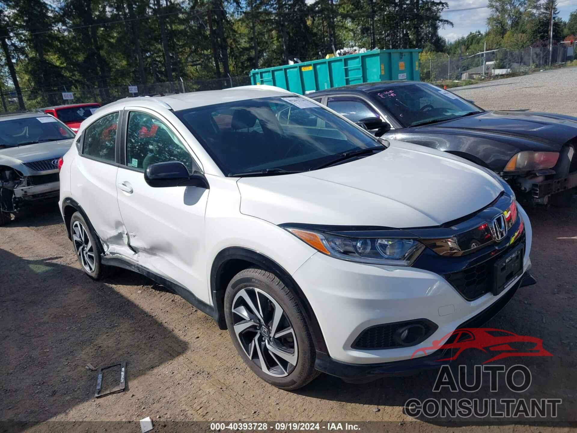 HONDA HR-V 2020 - 3CZRU6H15LM702029