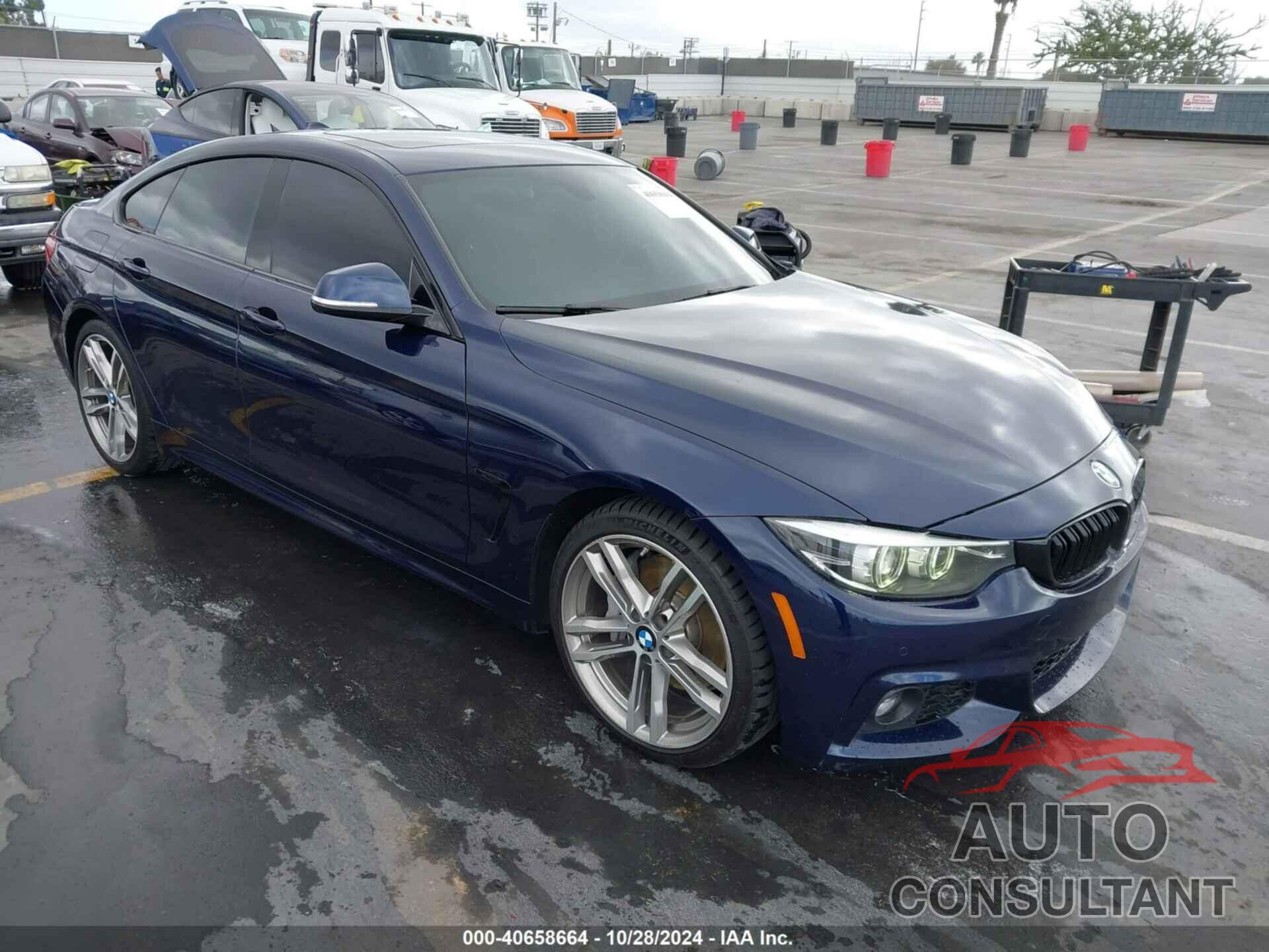 BMW 440I GRAN COUPE 2018 - WBA4J5C55JBF07422