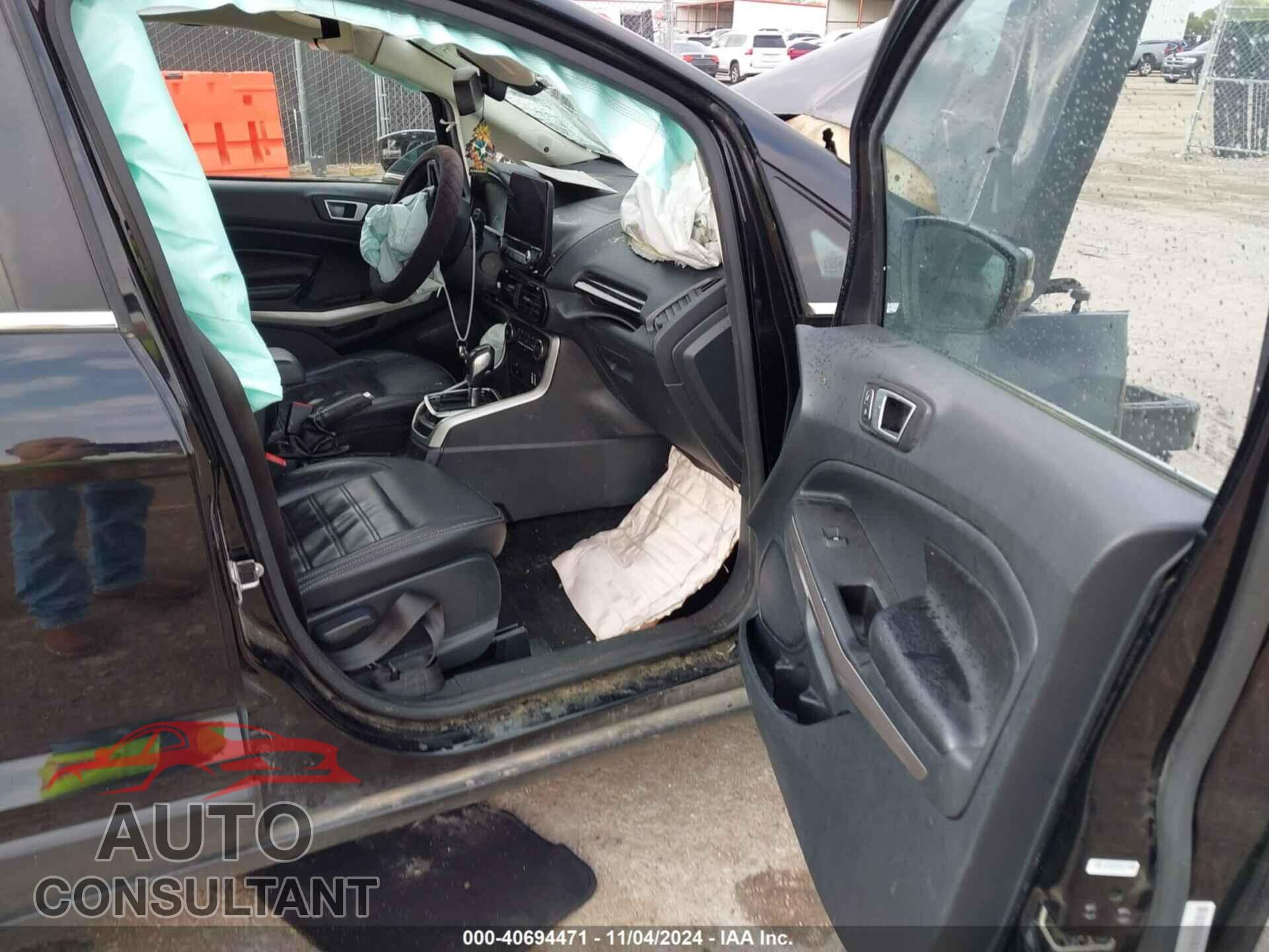 FORD ECOSPORT 2020 - MAJ6S3KL2LC349005