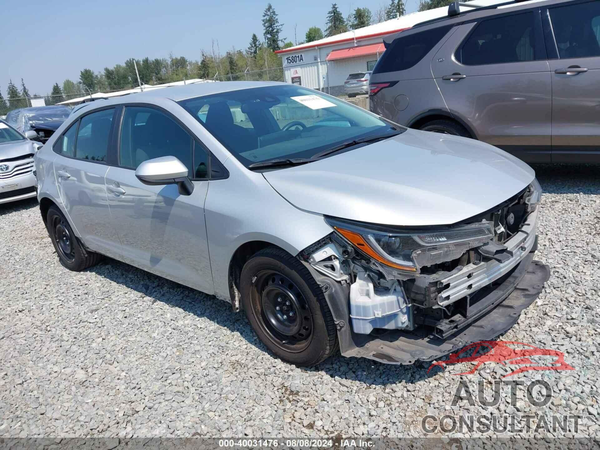 TOYOTA COROLLA 2020 - 5YFEPRAE2LP116021