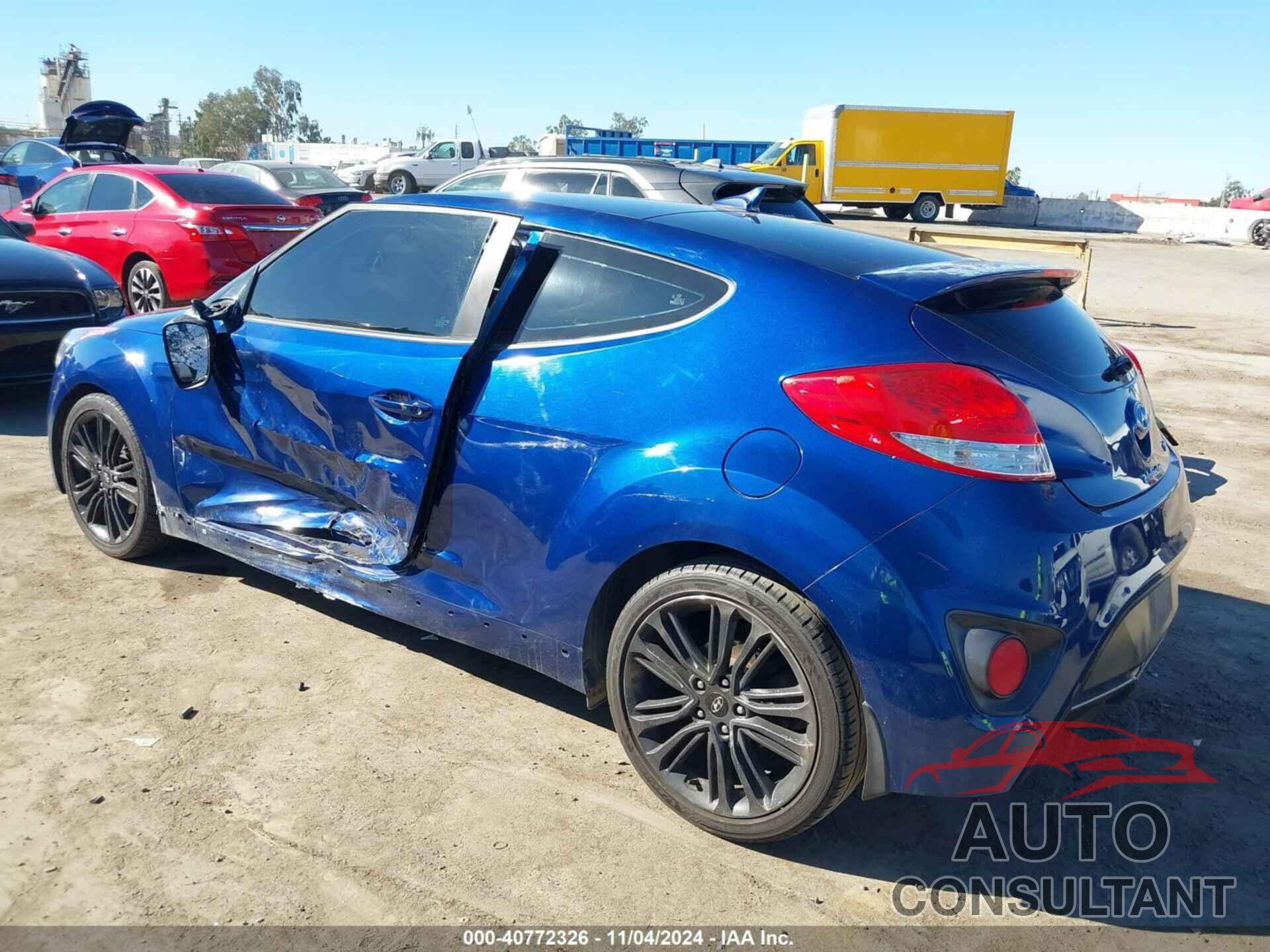 HYUNDAI VELOSTER 2016 - KMHTC6AE3GU291187