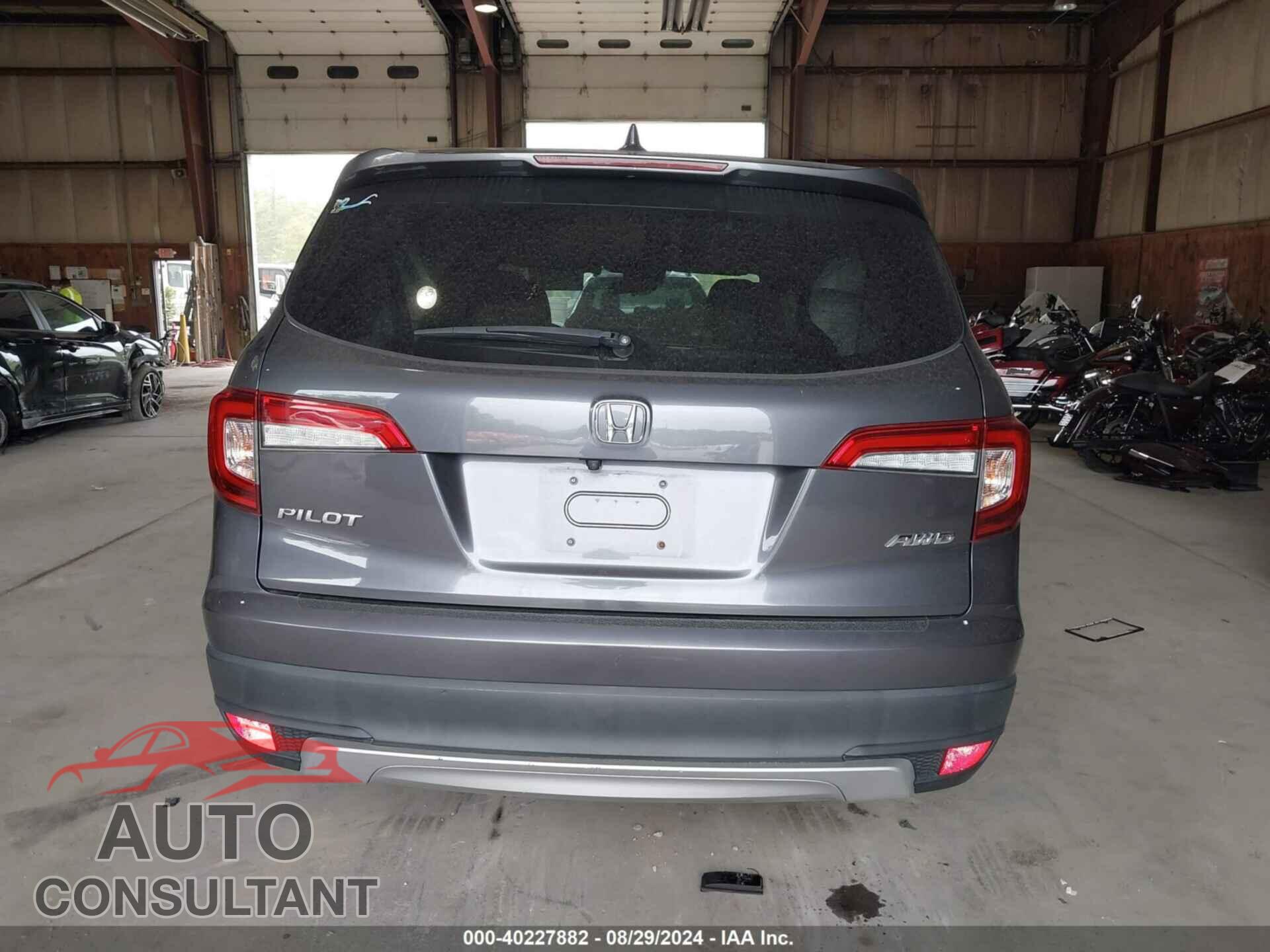 HONDA PILOT 2019 - 5FNYF6H33KB084080