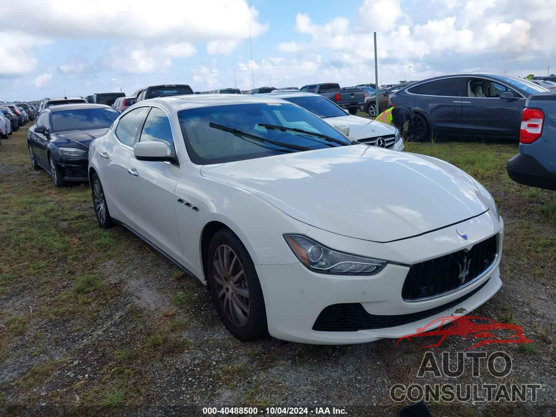 MASERATI GHIBLI 2014 - ZAM57RTA7E1087435