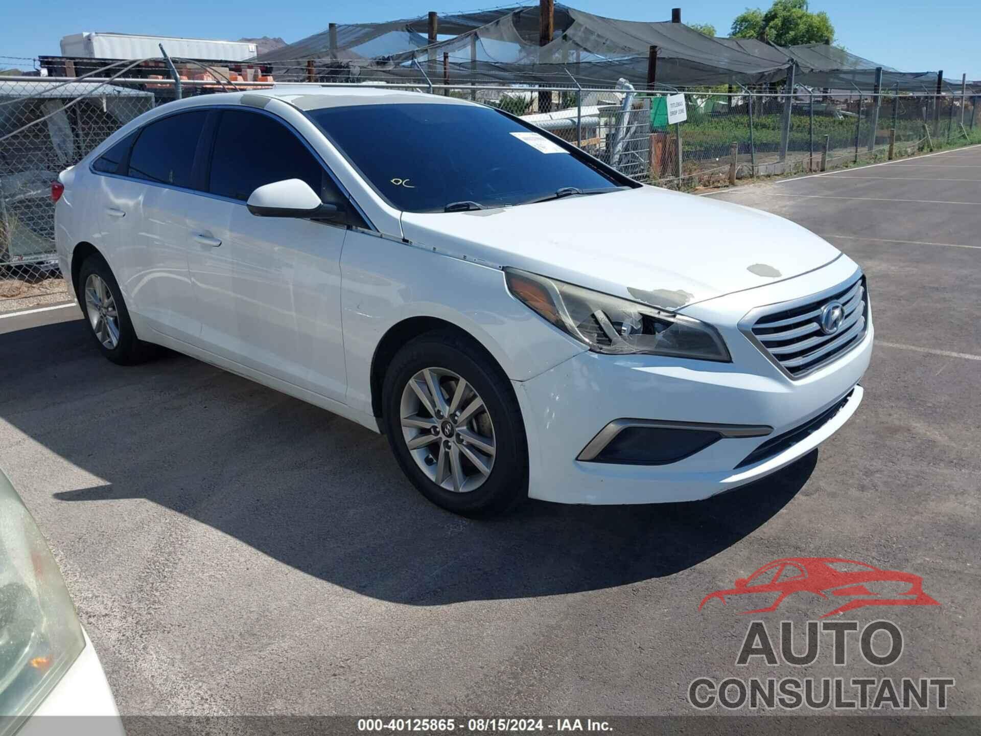 HYUNDAI SONATA 2016 - 5NPE24AF6GH408350