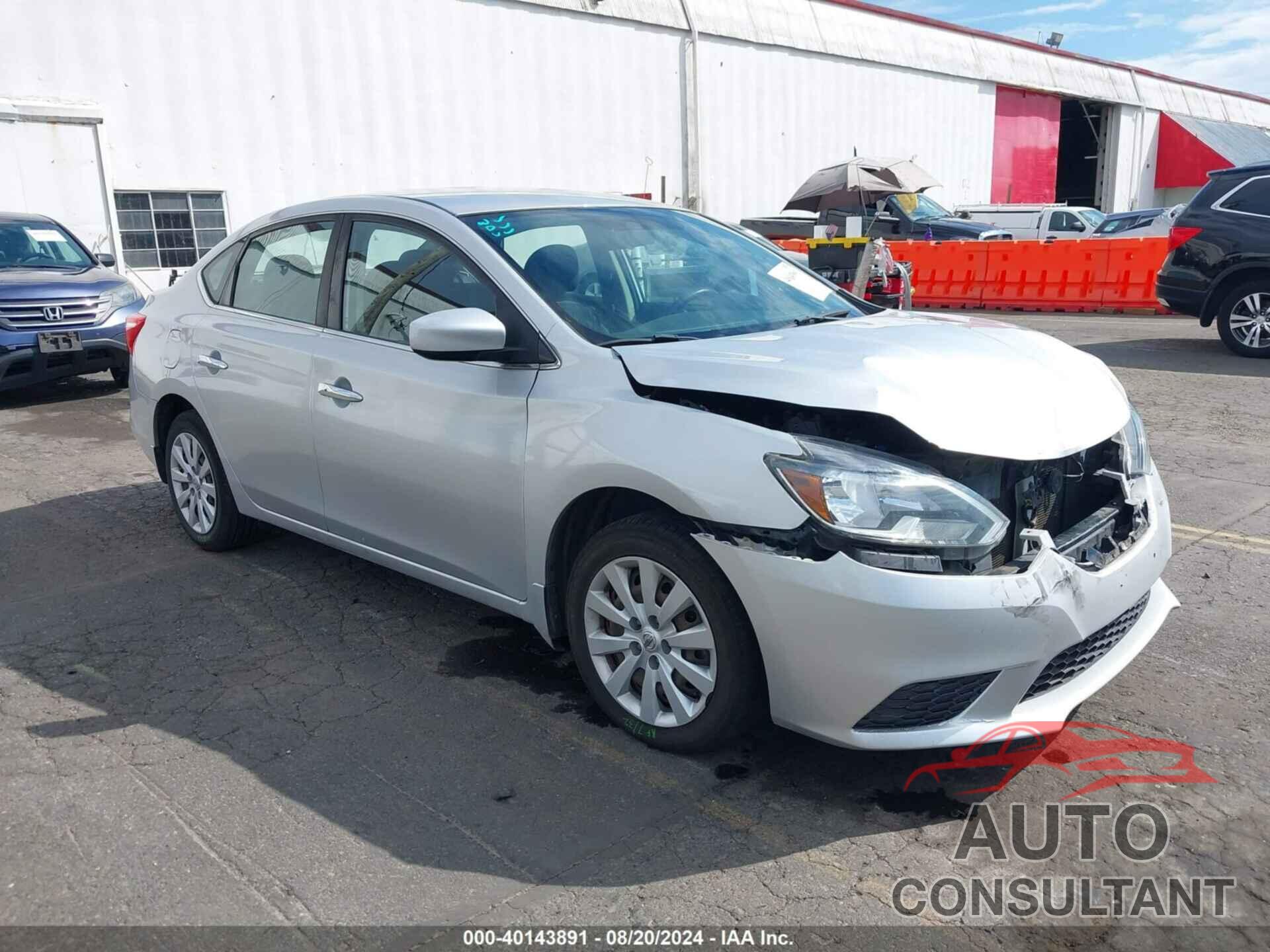 NISSAN SENTRA 2016 - 3N1AB7AP3GL661783