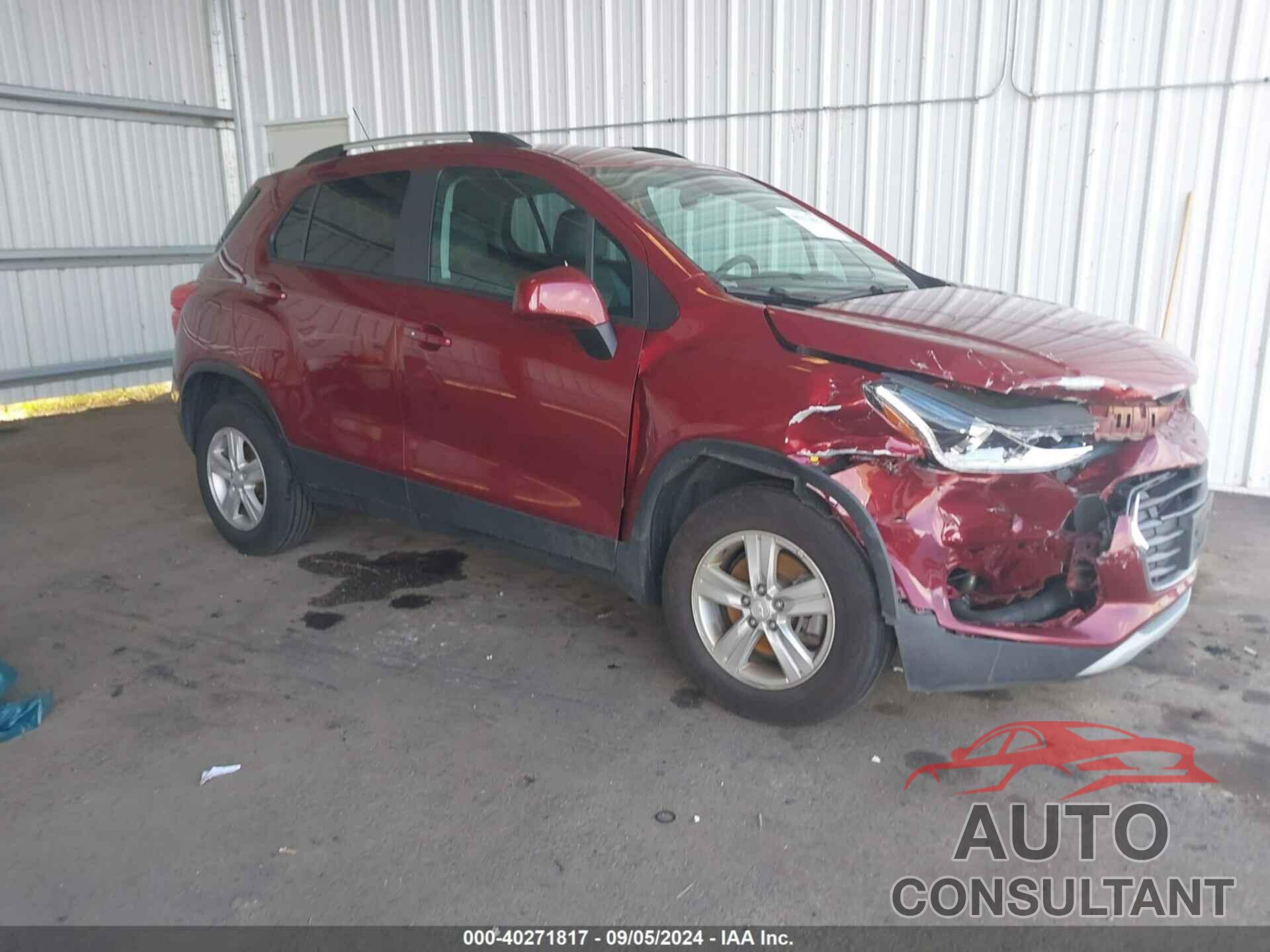 CHEVROLET TRAX 2022 - KL7CJPSMXNB528818