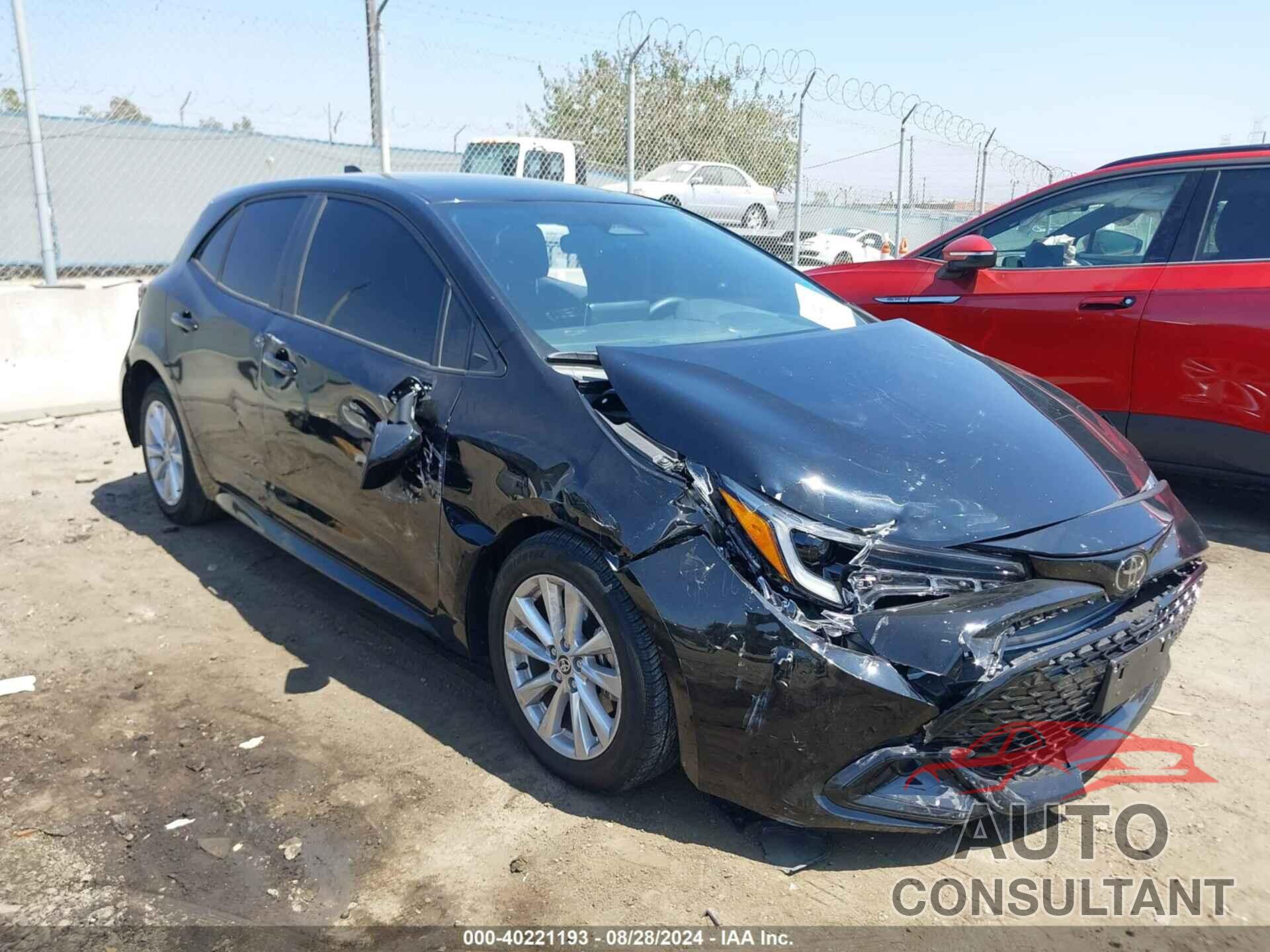 TOYOTA COROLLA 2024 - JTND4MBE9R3229967