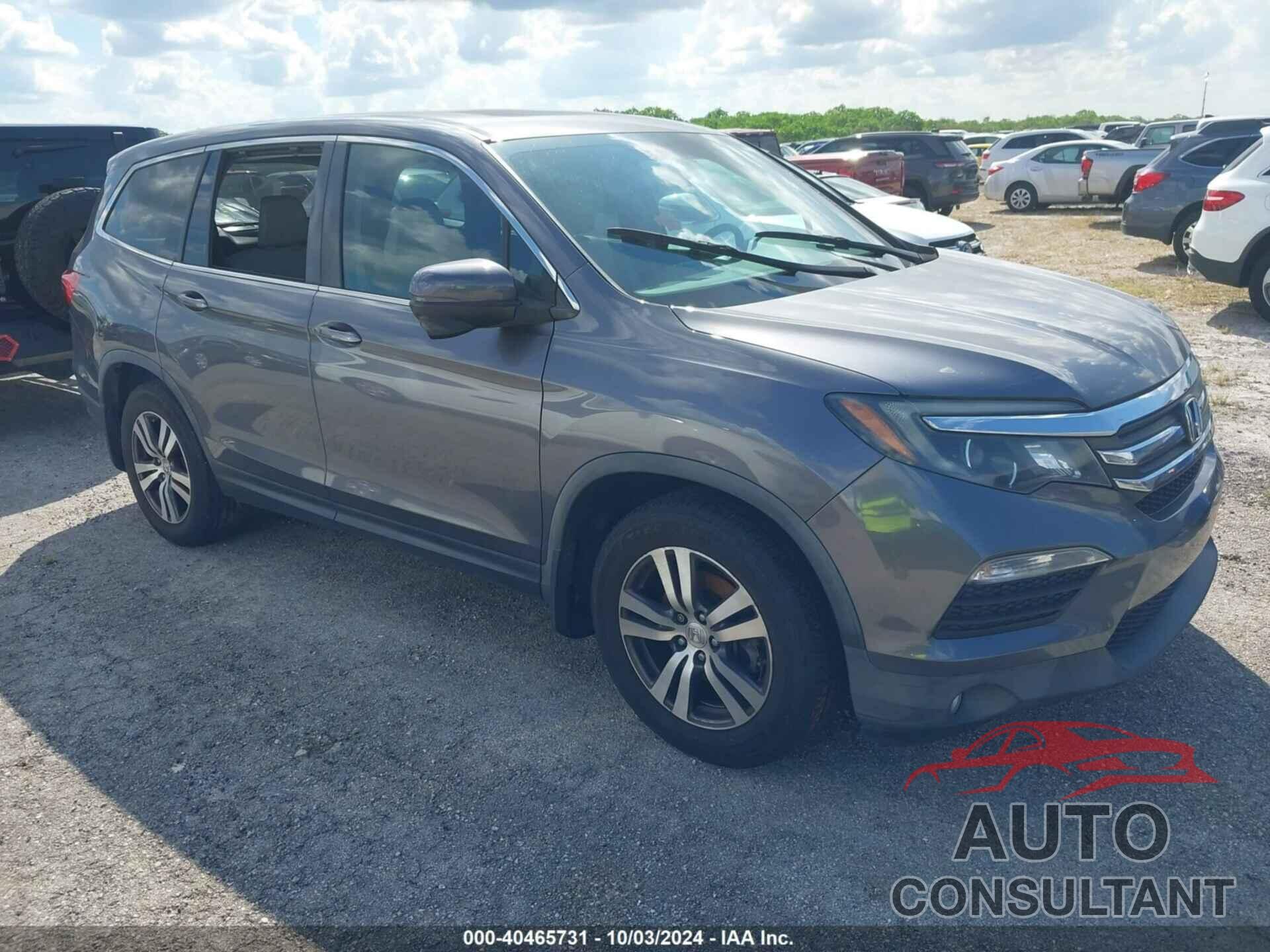 HONDA PILOT 2016 - 5FNYF5H82GB055389