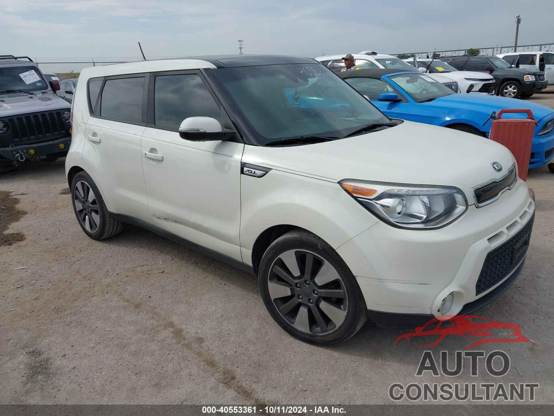 KIA SOUL 2016 - KNDJX3A51G7331120