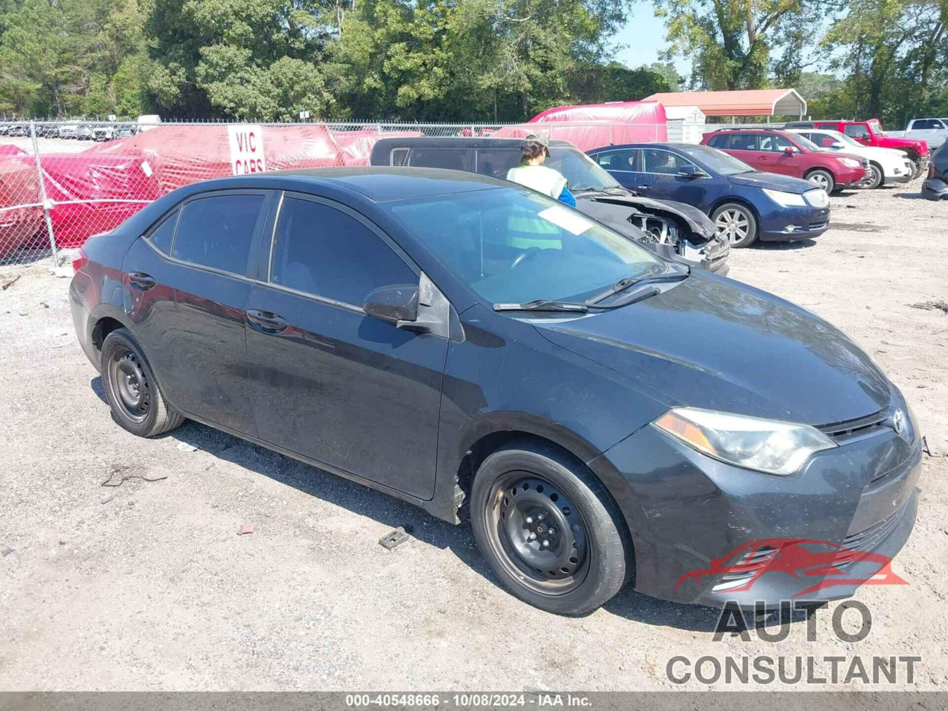 TOYOTA COROLLA 2016 - 2T1BURHE8GC674902