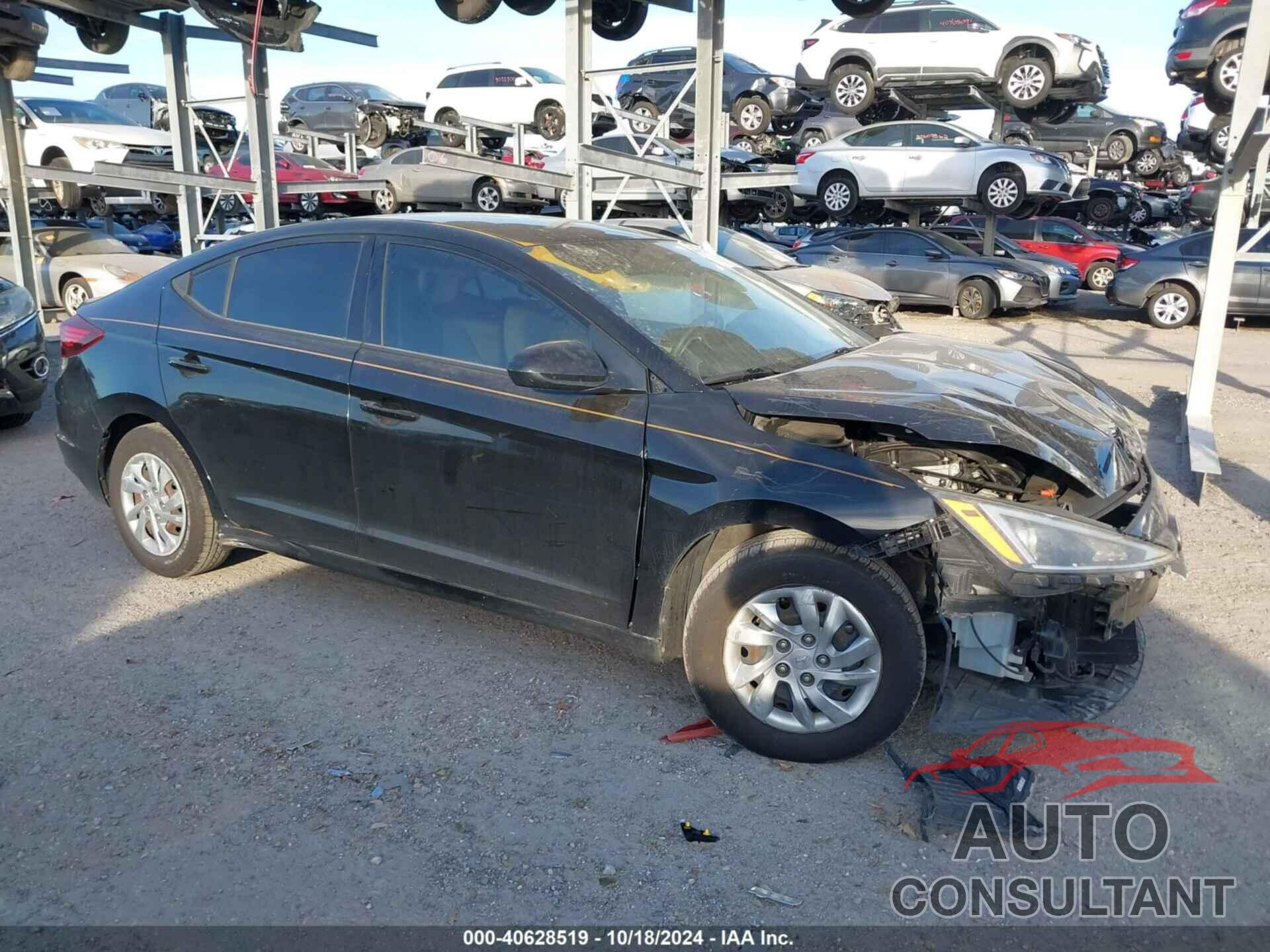 HYUNDAI ELANTRA 2019 - KMHD74LF8KU800833