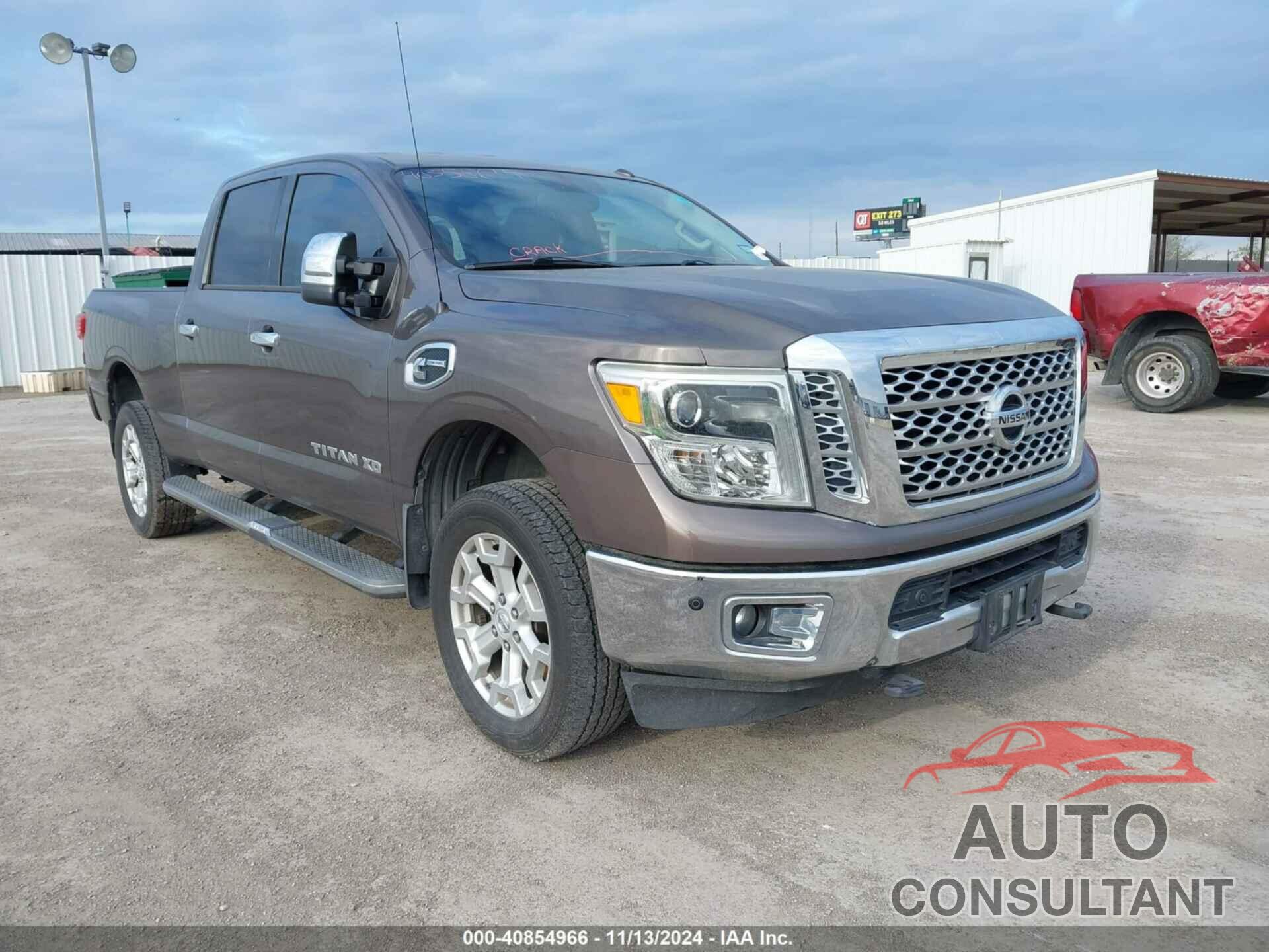 NISSAN TITAN XD 2016 - 1N6BA1F27GN511445