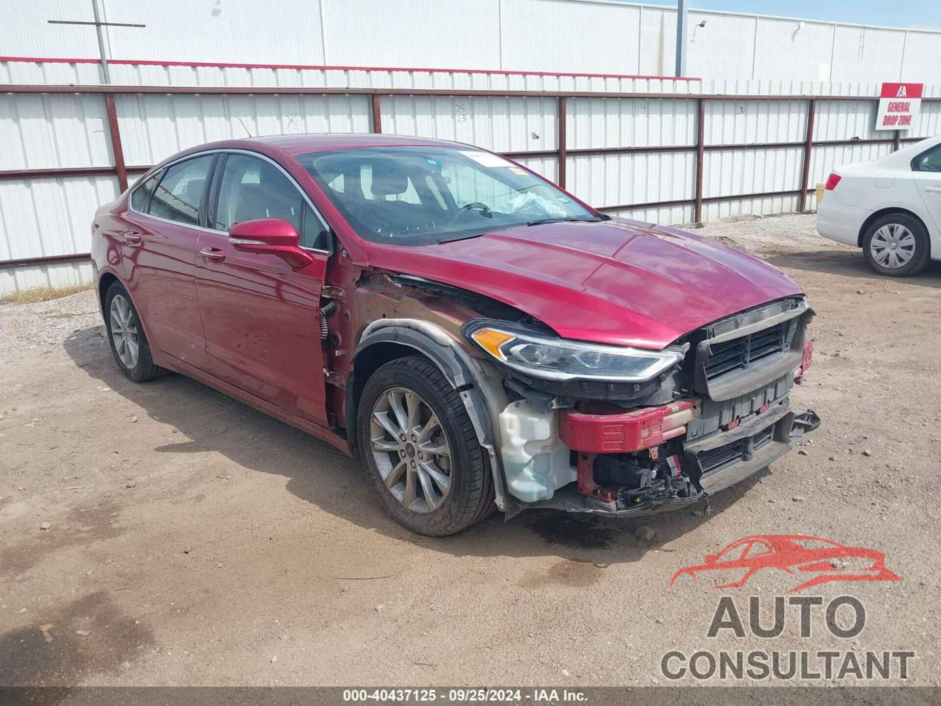 FORD FUSION 2017 - 3FA6P0HD9HR205654