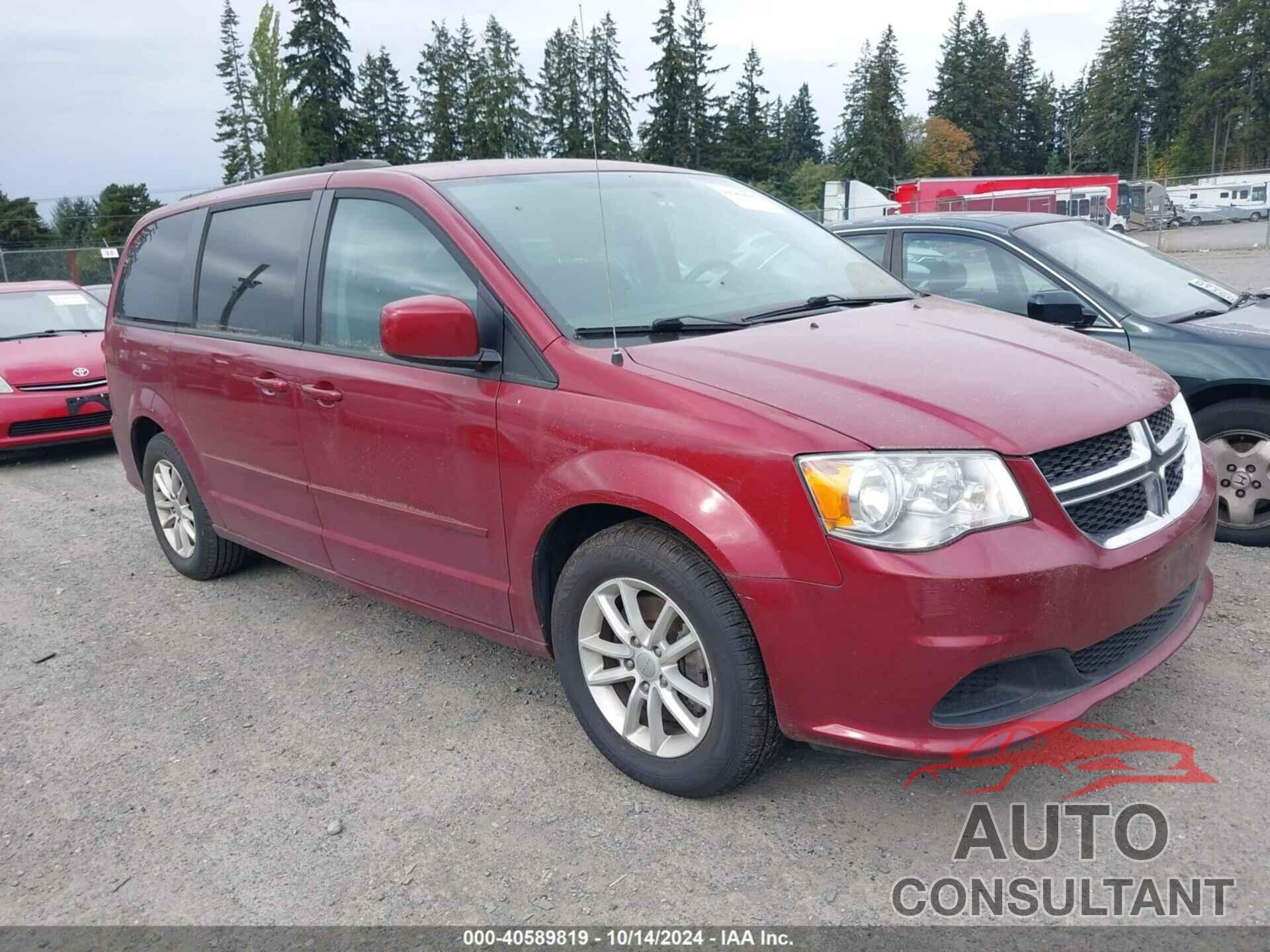 DODGE GRAND CARAVAN 2016 - 2C4RDGCG5GR313672