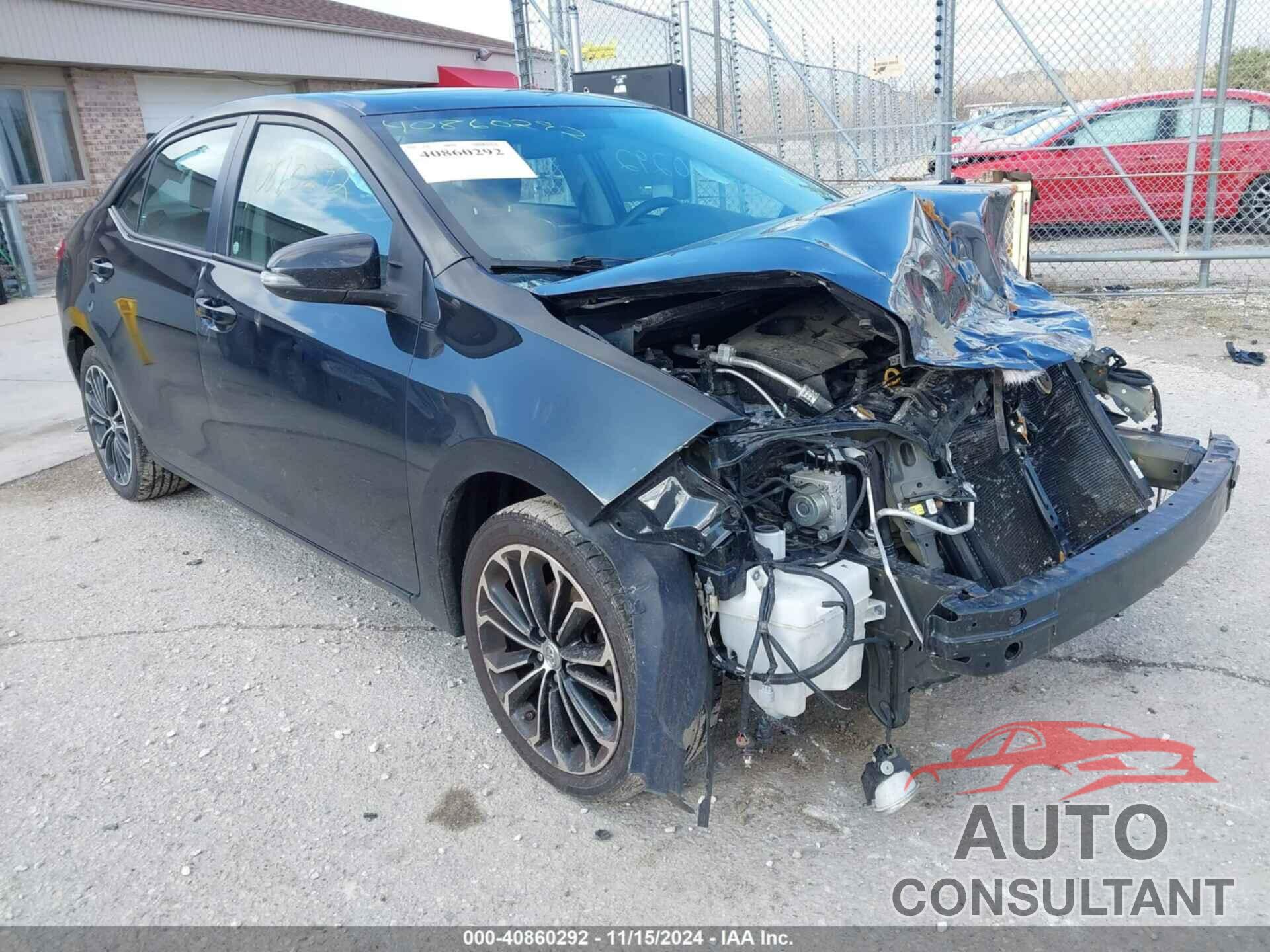 TOYOTA COROLLA 2016 - 2T1BURHE3GC721916