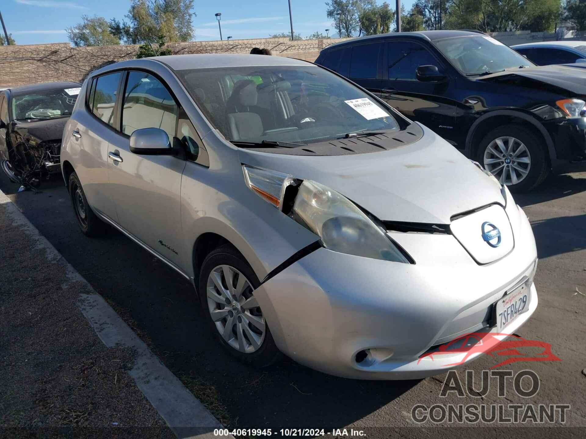 NISSAN LEAF 2013 - 1N4AZ0CP5DC406658