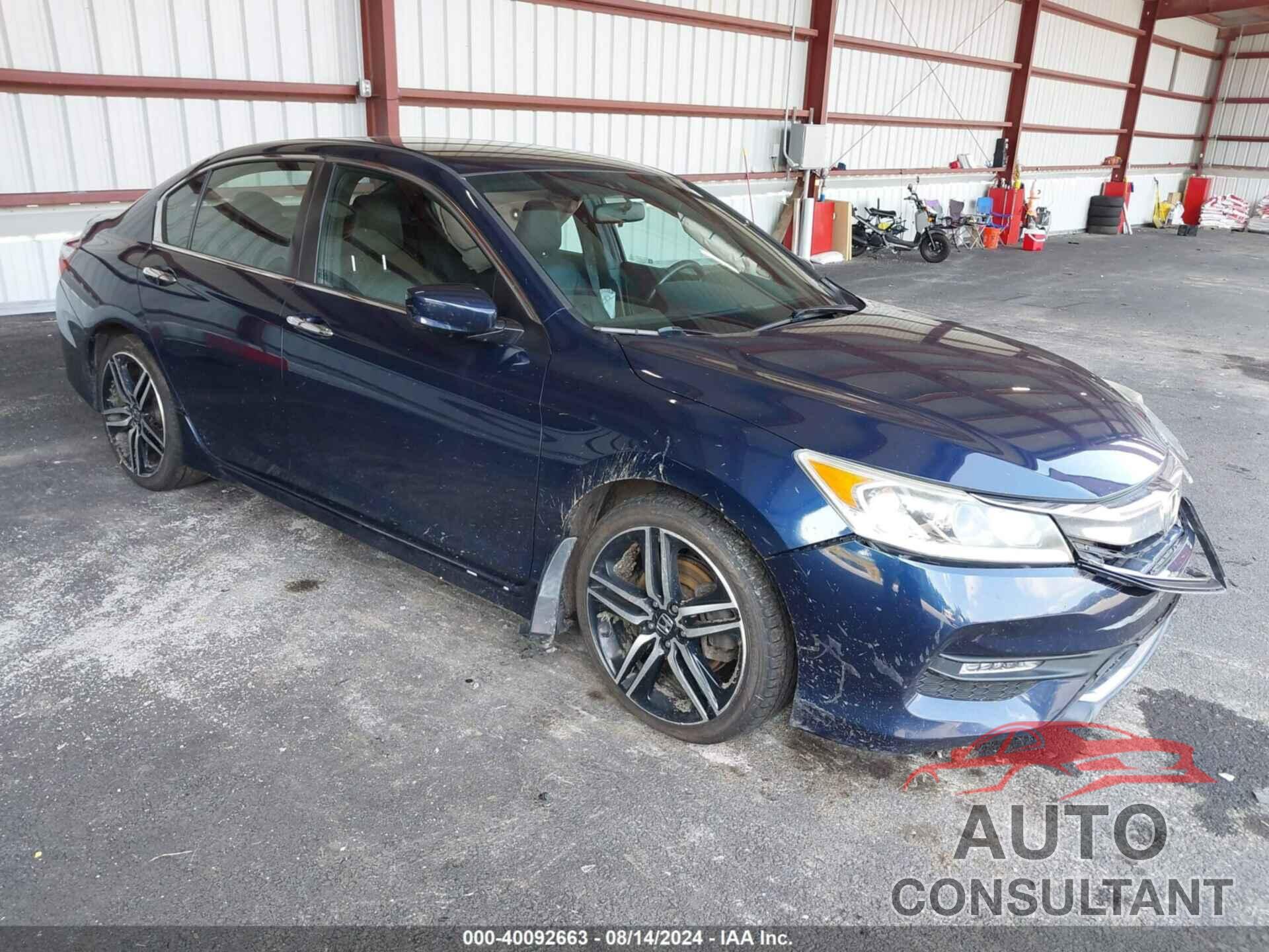 HONDA ACCORD 2017 - 1HGCR2F14HA250265