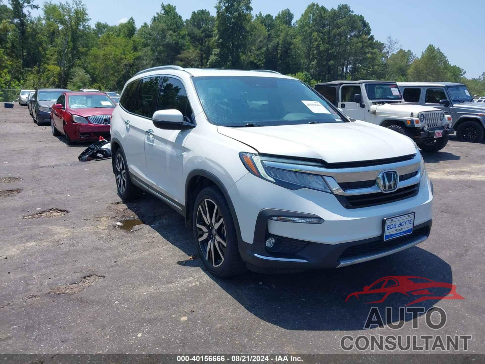 HONDA PILOT 2020 - 5FNYF6H00LB062870