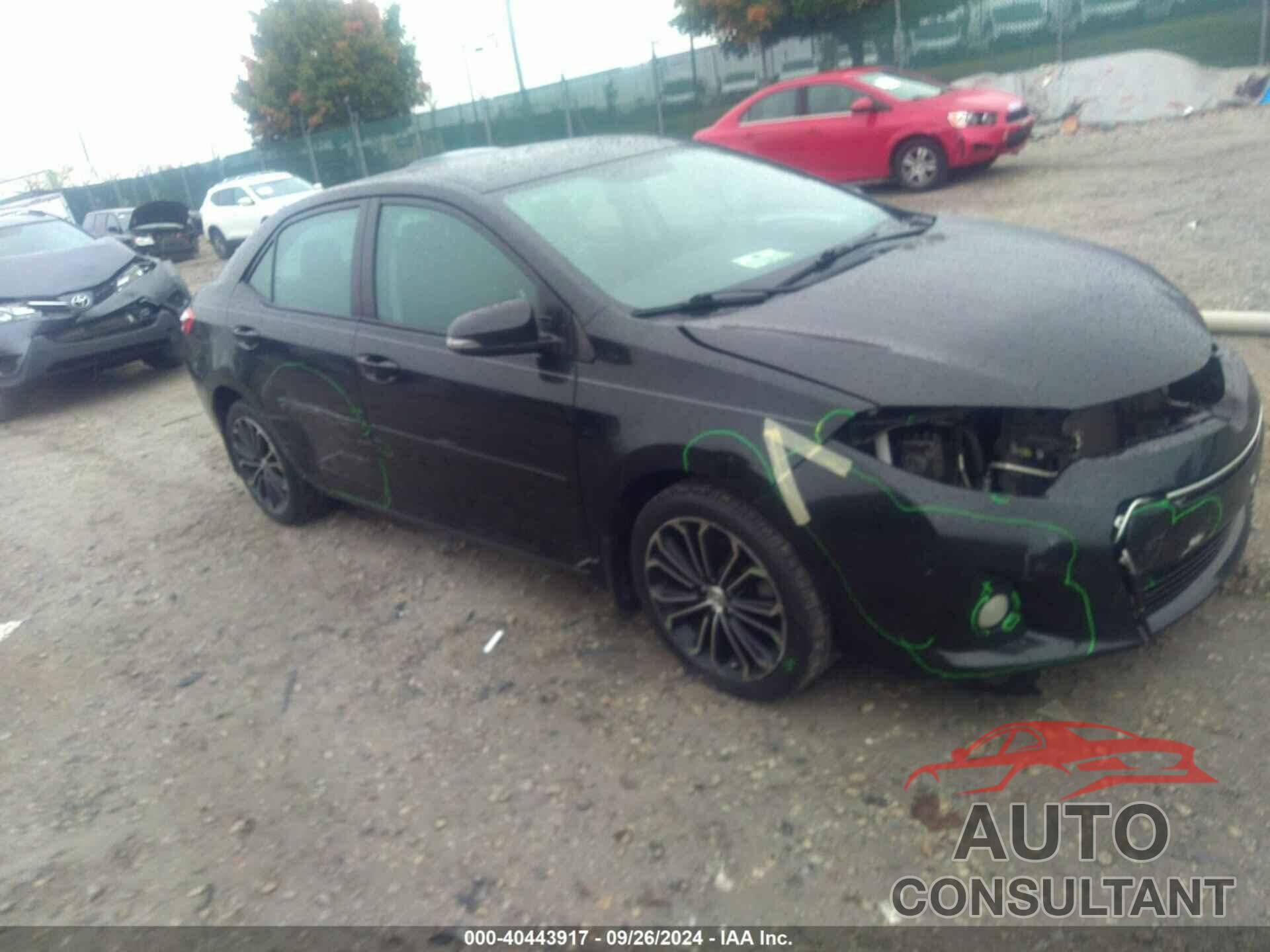 TOYOTA COROLLA 2016 - 2T1BURHE1GC536392