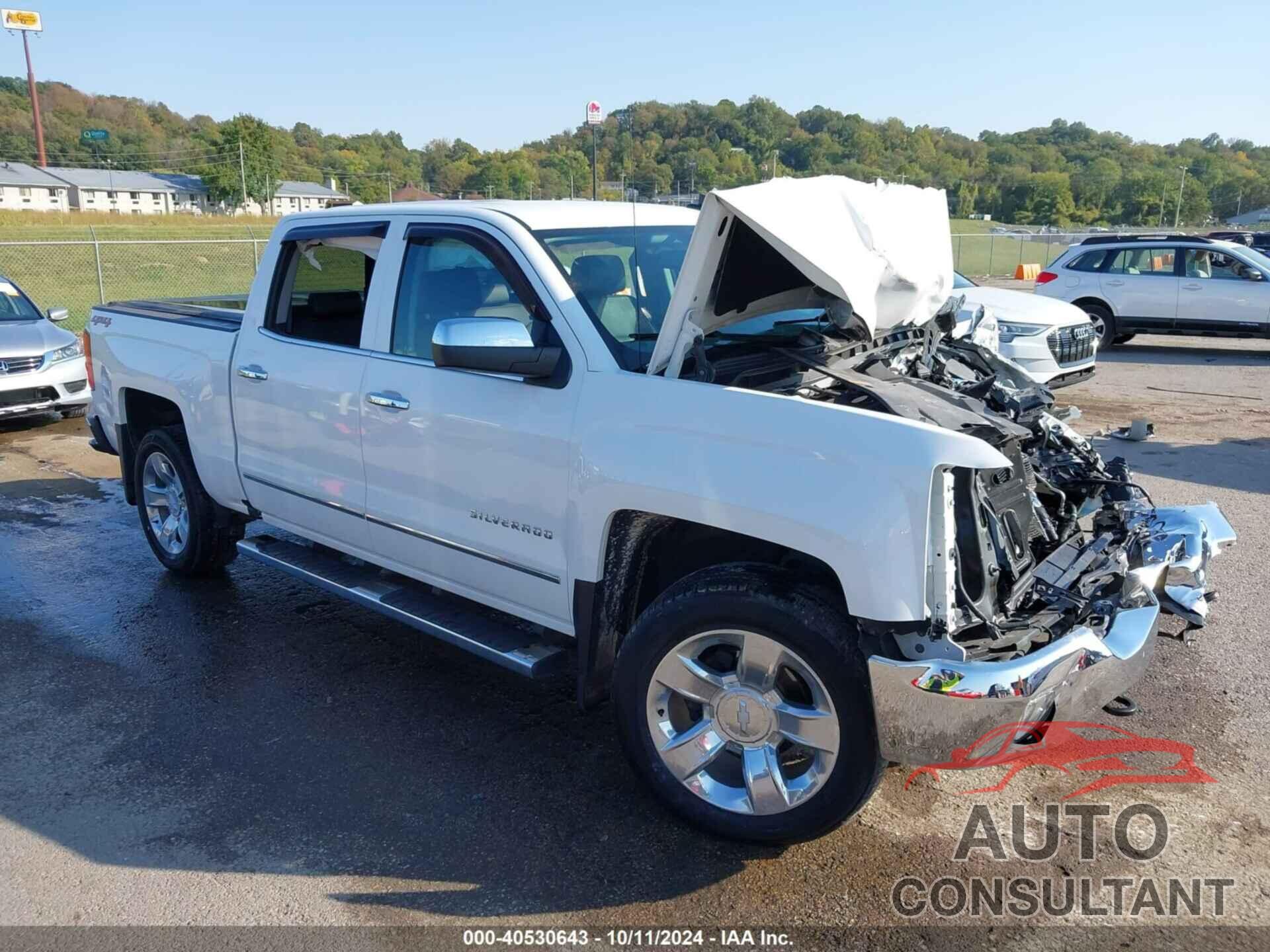 CHEVROLET SILVERADO 1500 2018 - 3GCUKSECXJG389009