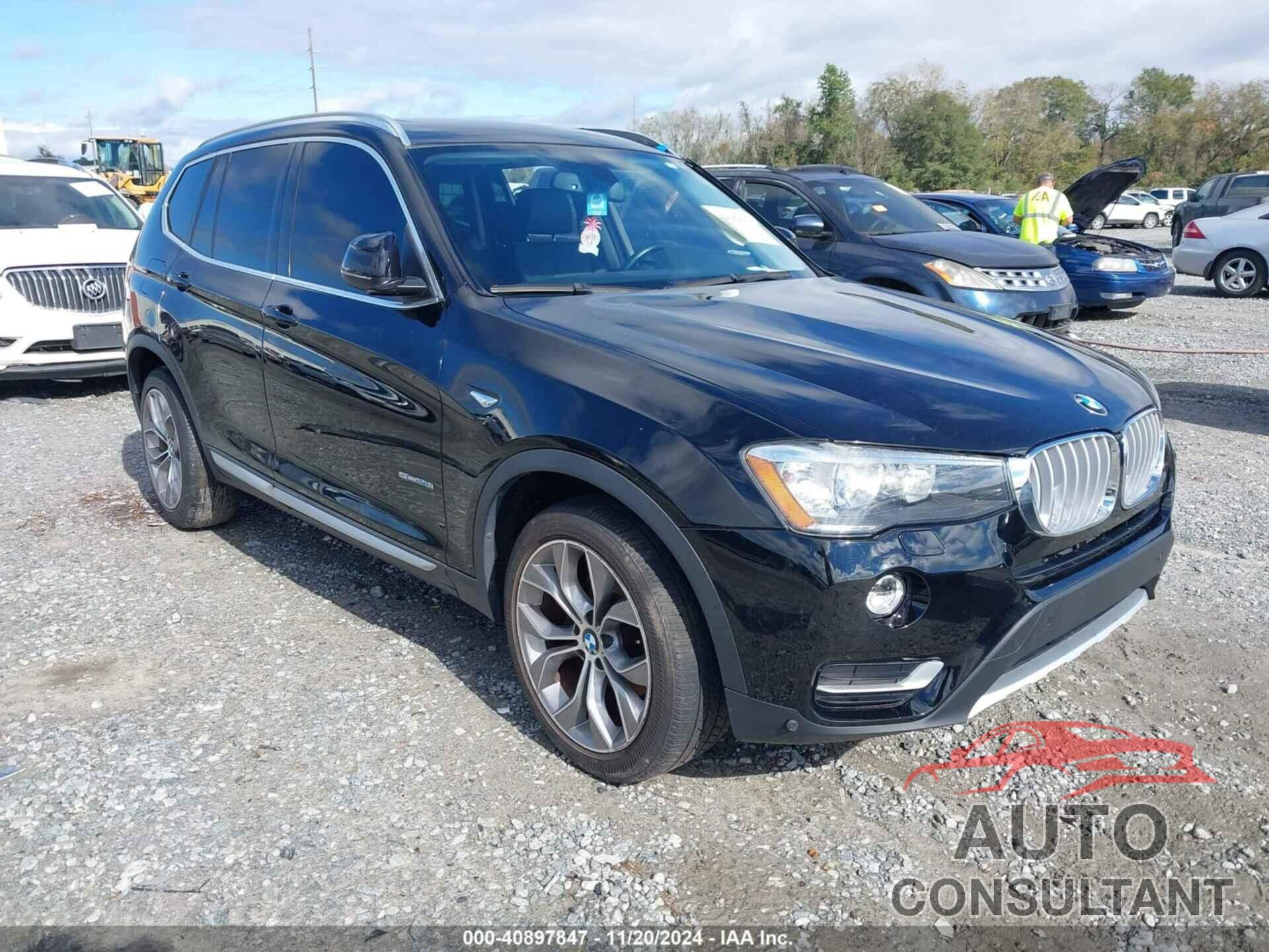 BMW X3 2017 - 5UXWZ7C30H0X41645