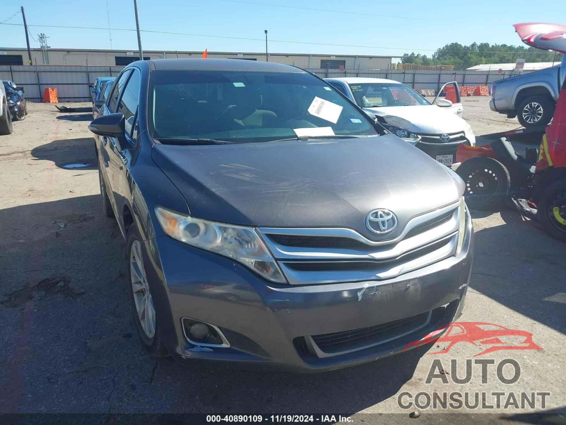TOYOTA VENZA 2015 - 4T3ZA3BB2FU096030