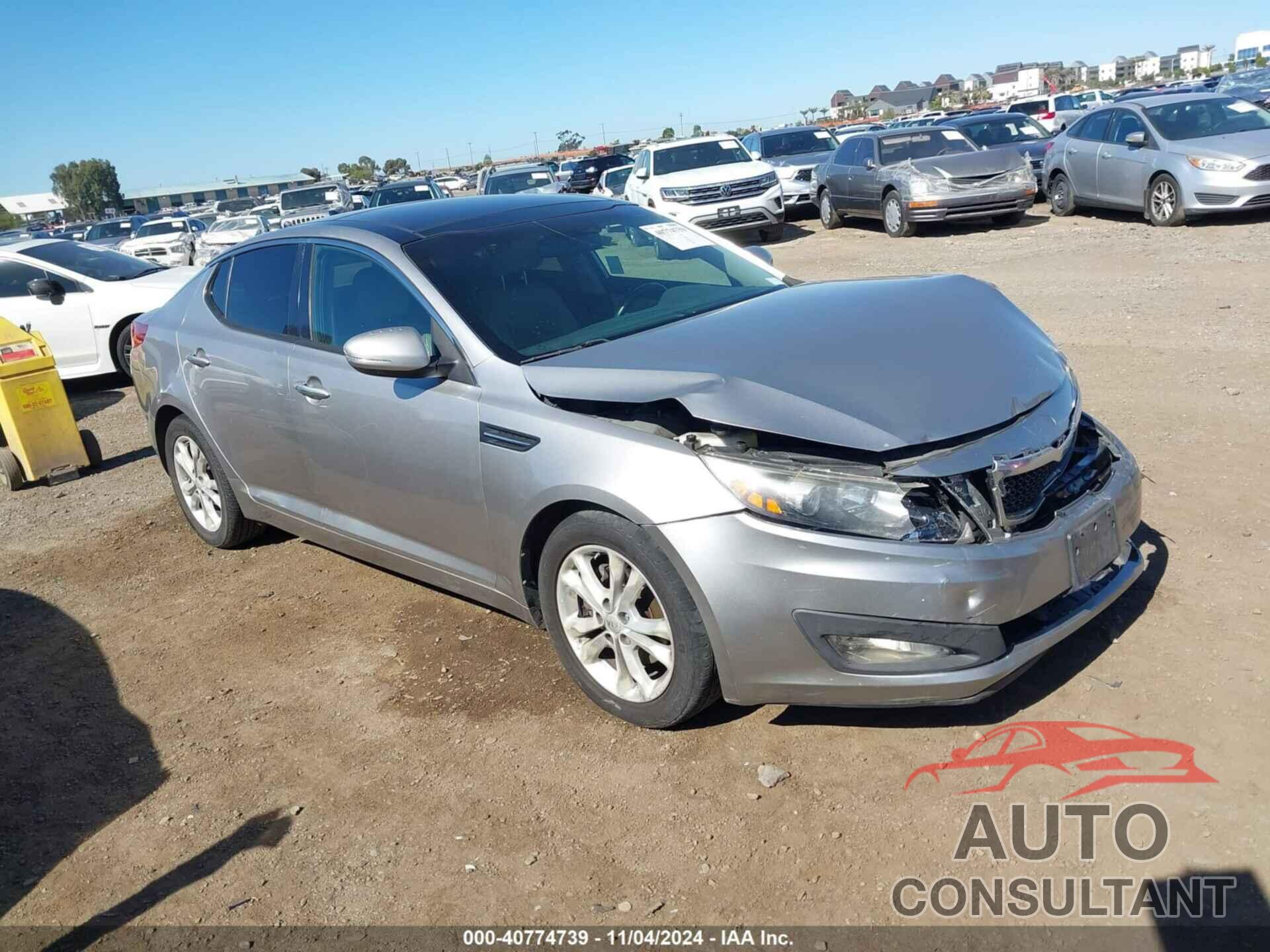 KIA OPTIMA 2013 - 5XXGN4A78DG118773