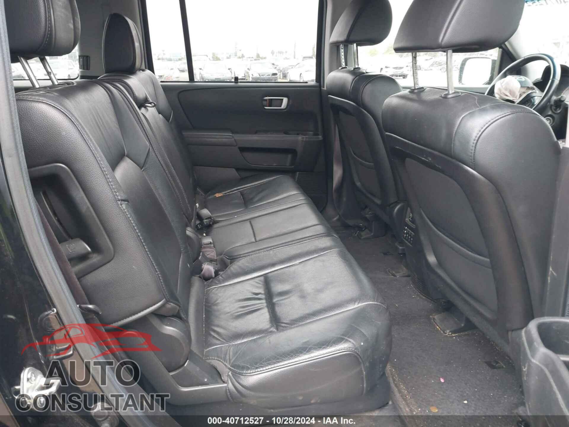 HONDA PILOT 2012 - 5FNYF4H98CB059461