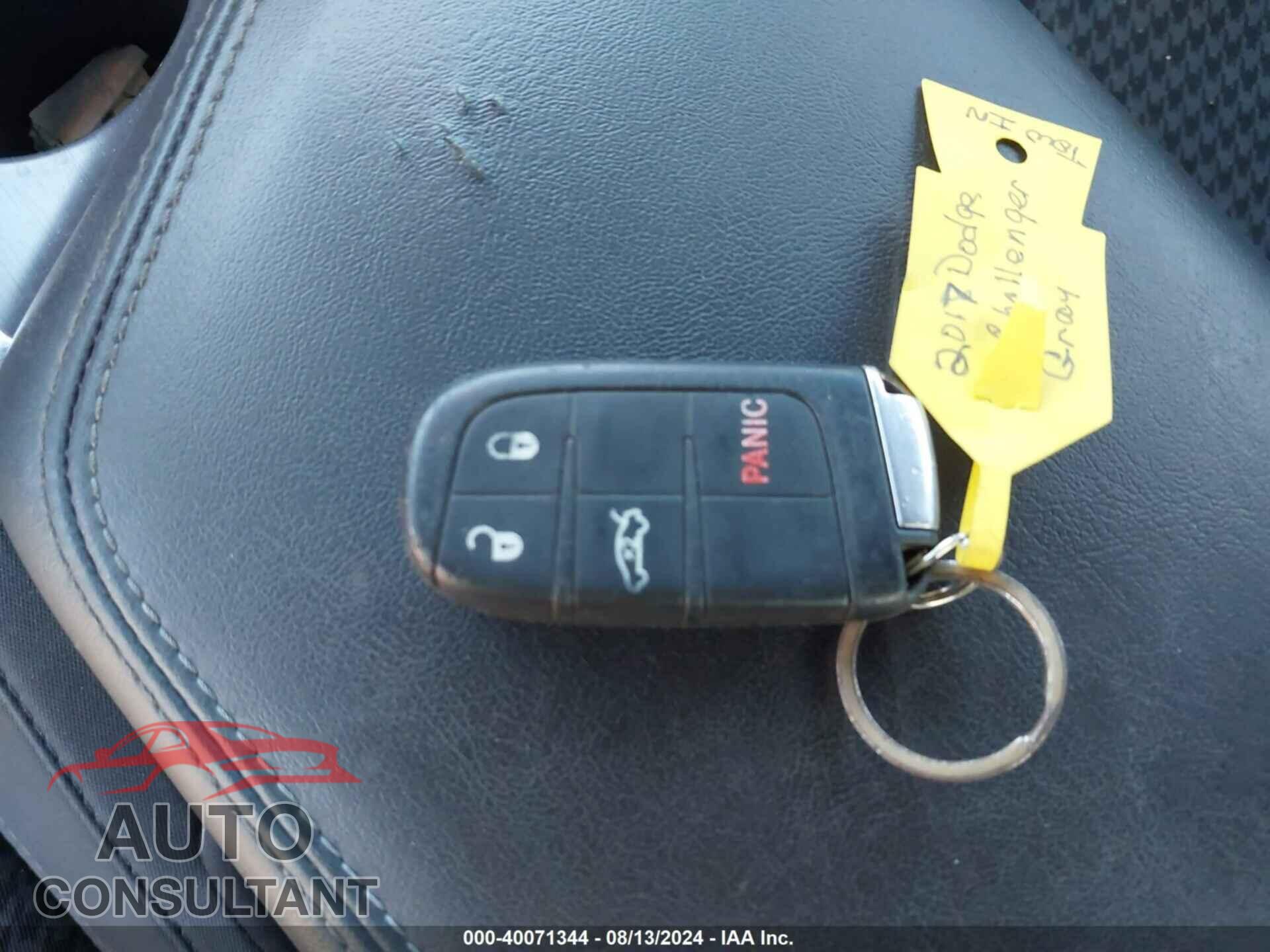 DODGE CHALLENGER 2018 - 2C3CDZAG8JH131034