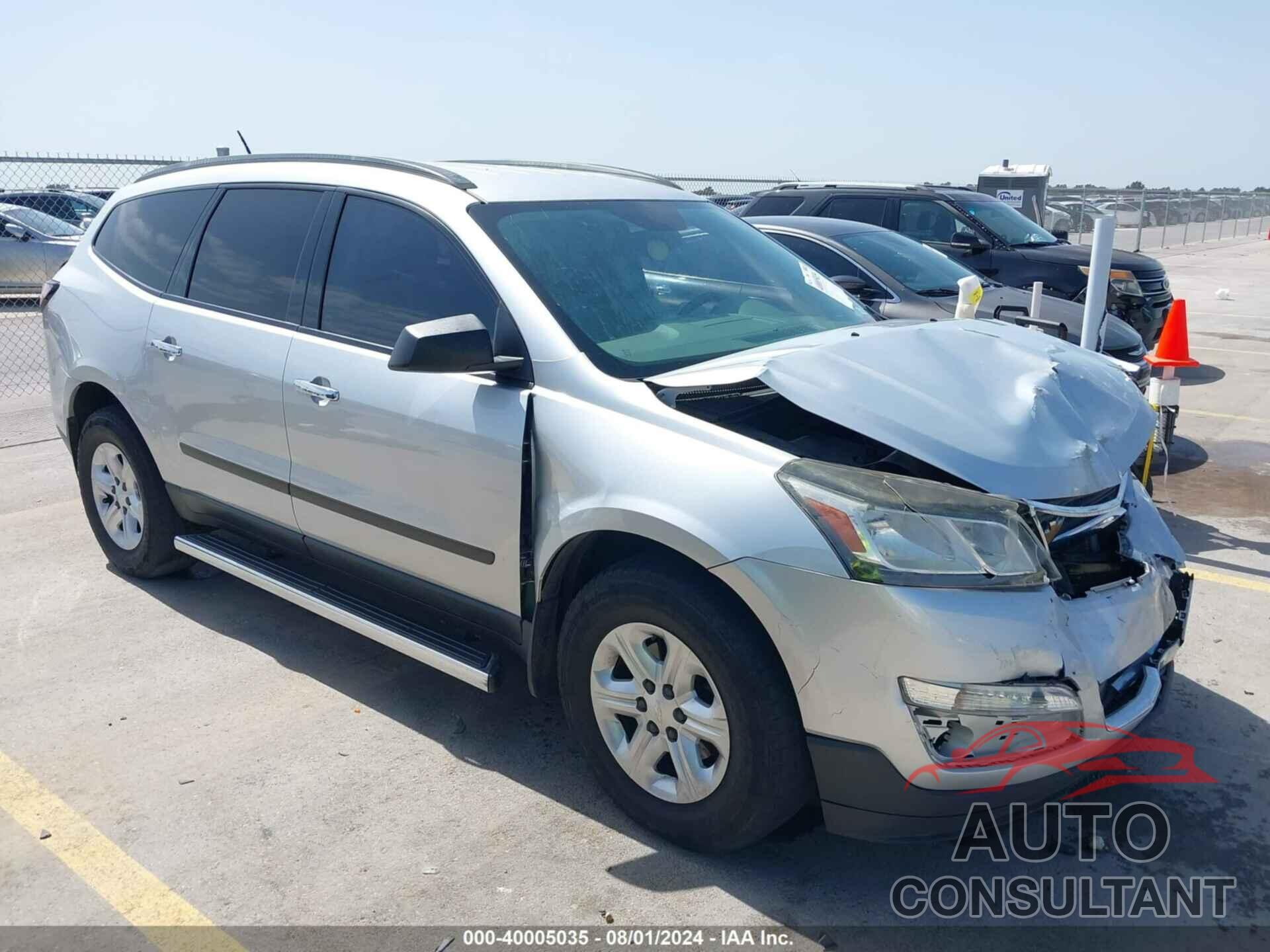 CHEVROLET TRAVERSE 2016 - 1GNKRFKD5GJ304714