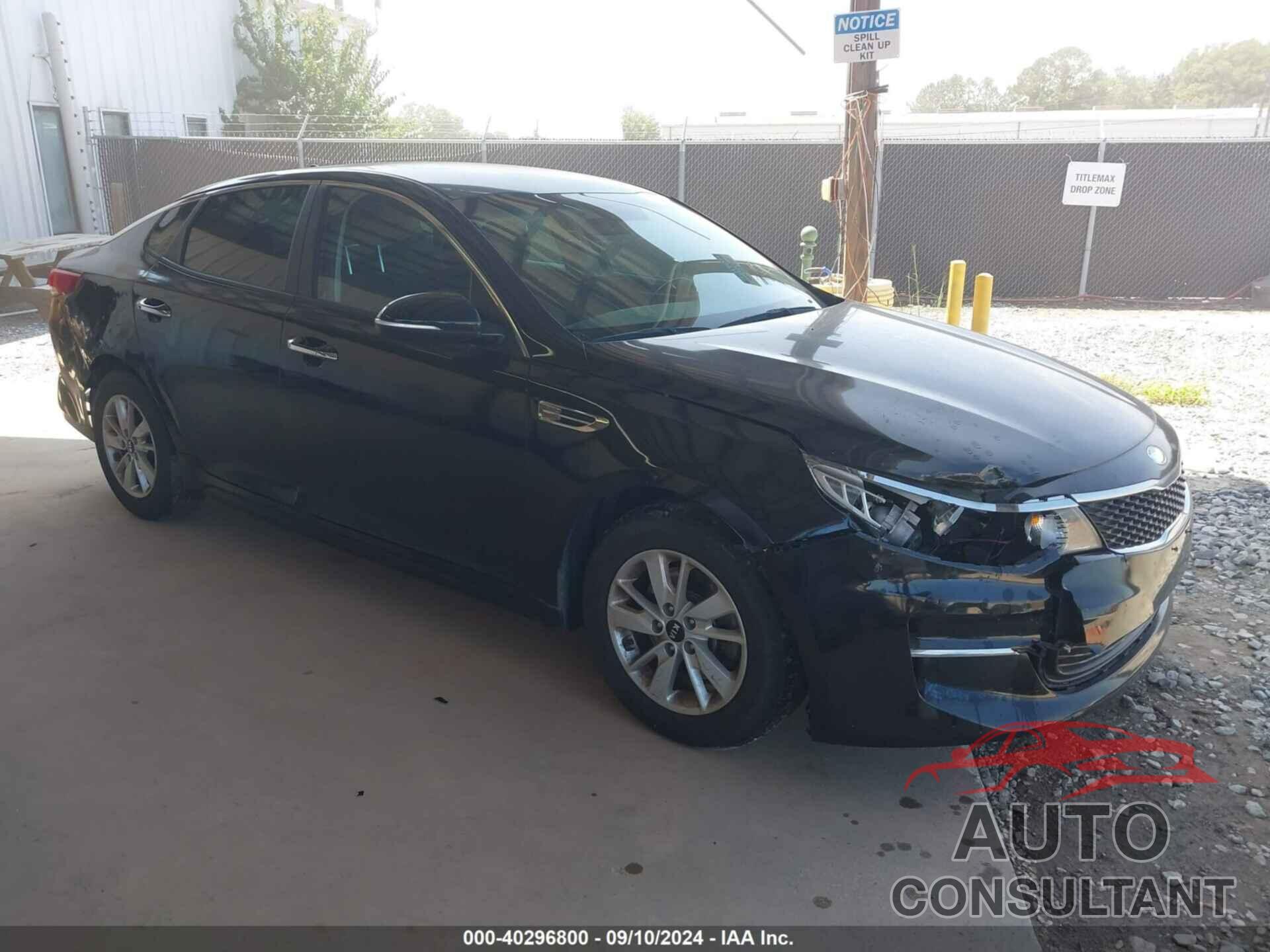 KIA OPTIMA 2018 - 5XXGT4L39JG220157