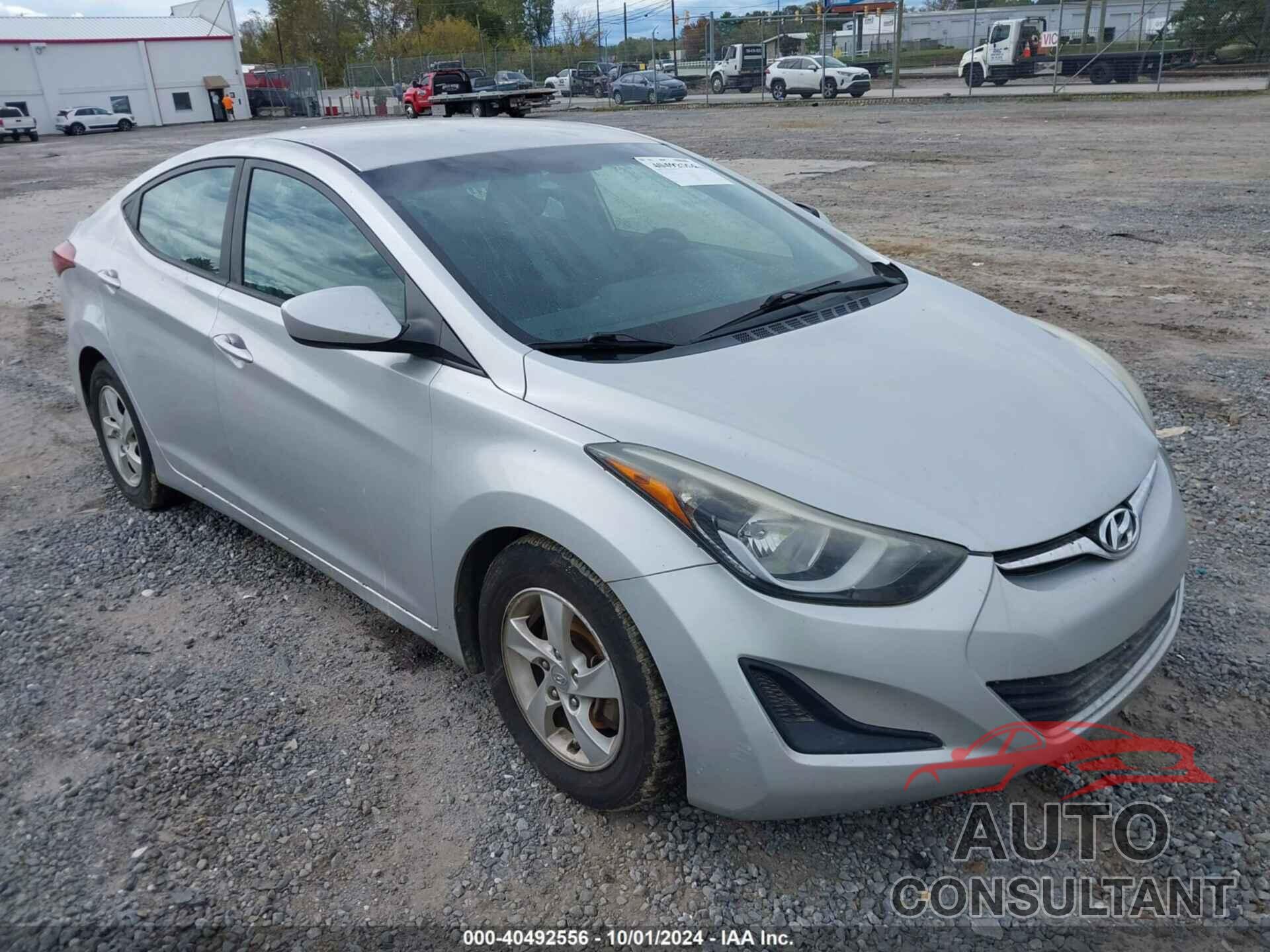 HYUNDAI ELANTRA 2015 - 5NPDH4AE9FH551518