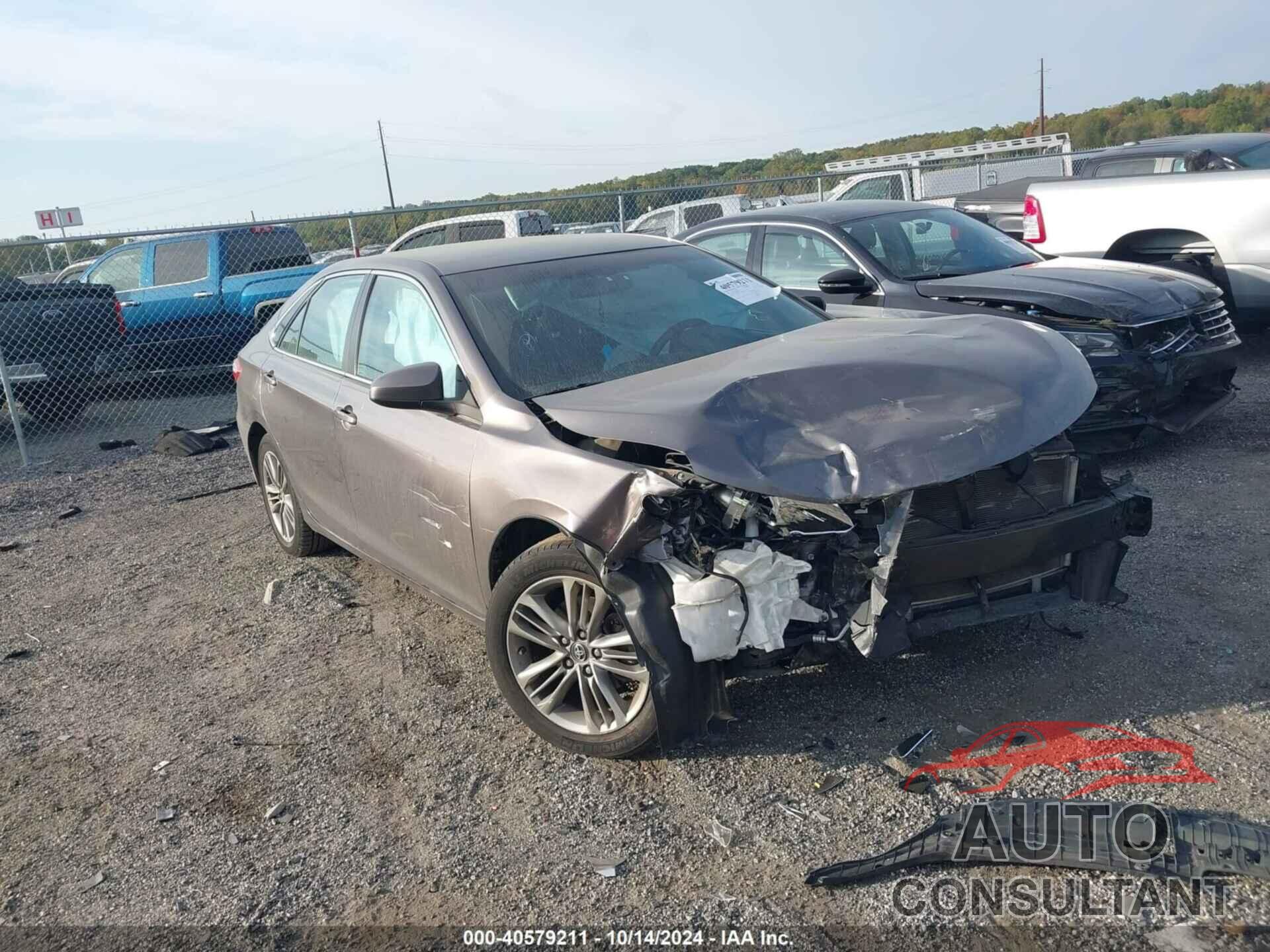 TOYOTA CAMRY 2017 - 4T1BF1FK8HU800289