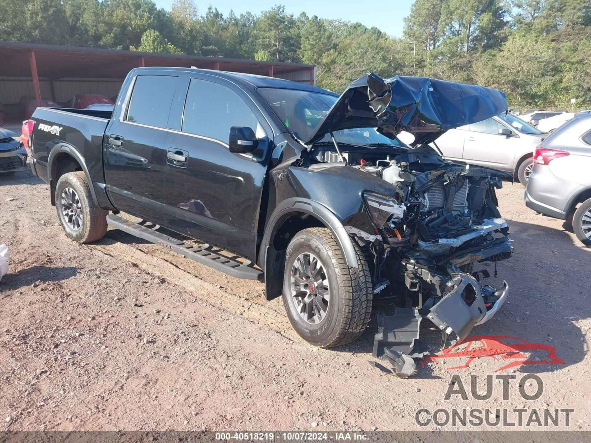 NISSAN TITAN 2023 - 1N6AA1ED3PN105614
