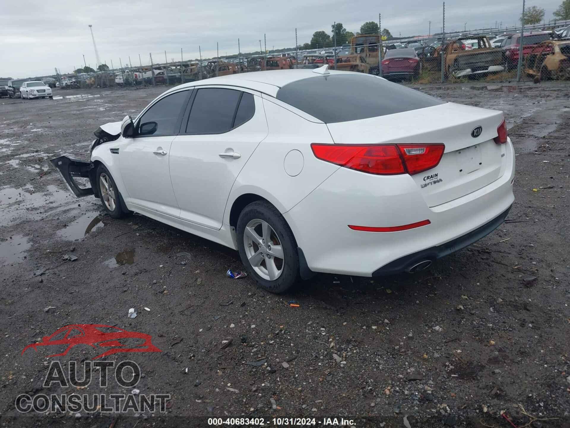 KIA OPTIMA 2015 - KNAGM4A75F5594115