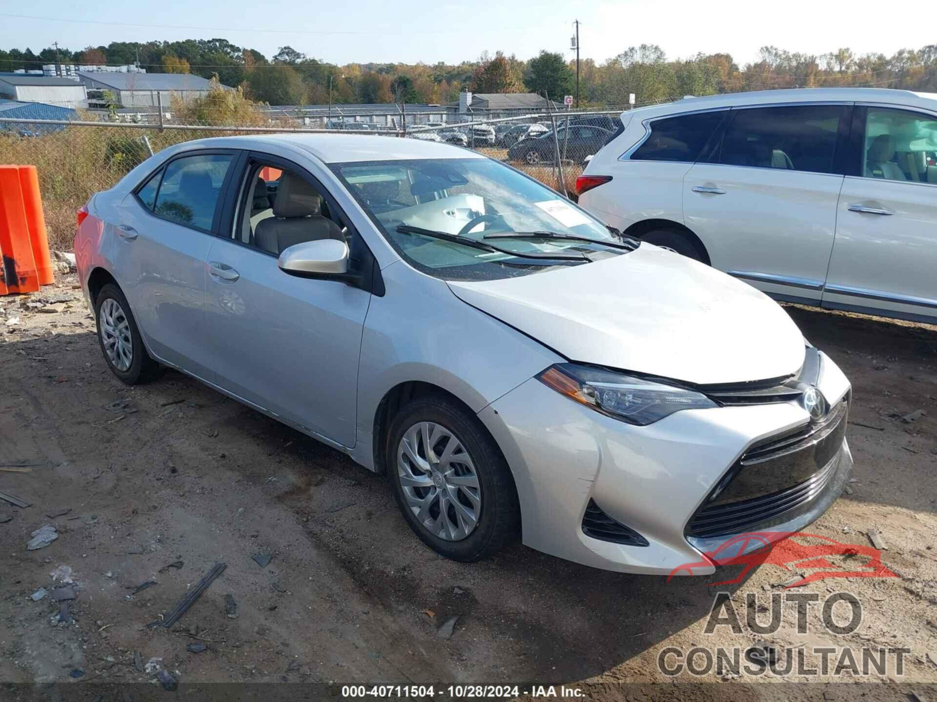TOYOTA COROLLA 2019 - 2T1BURHE3KC136228