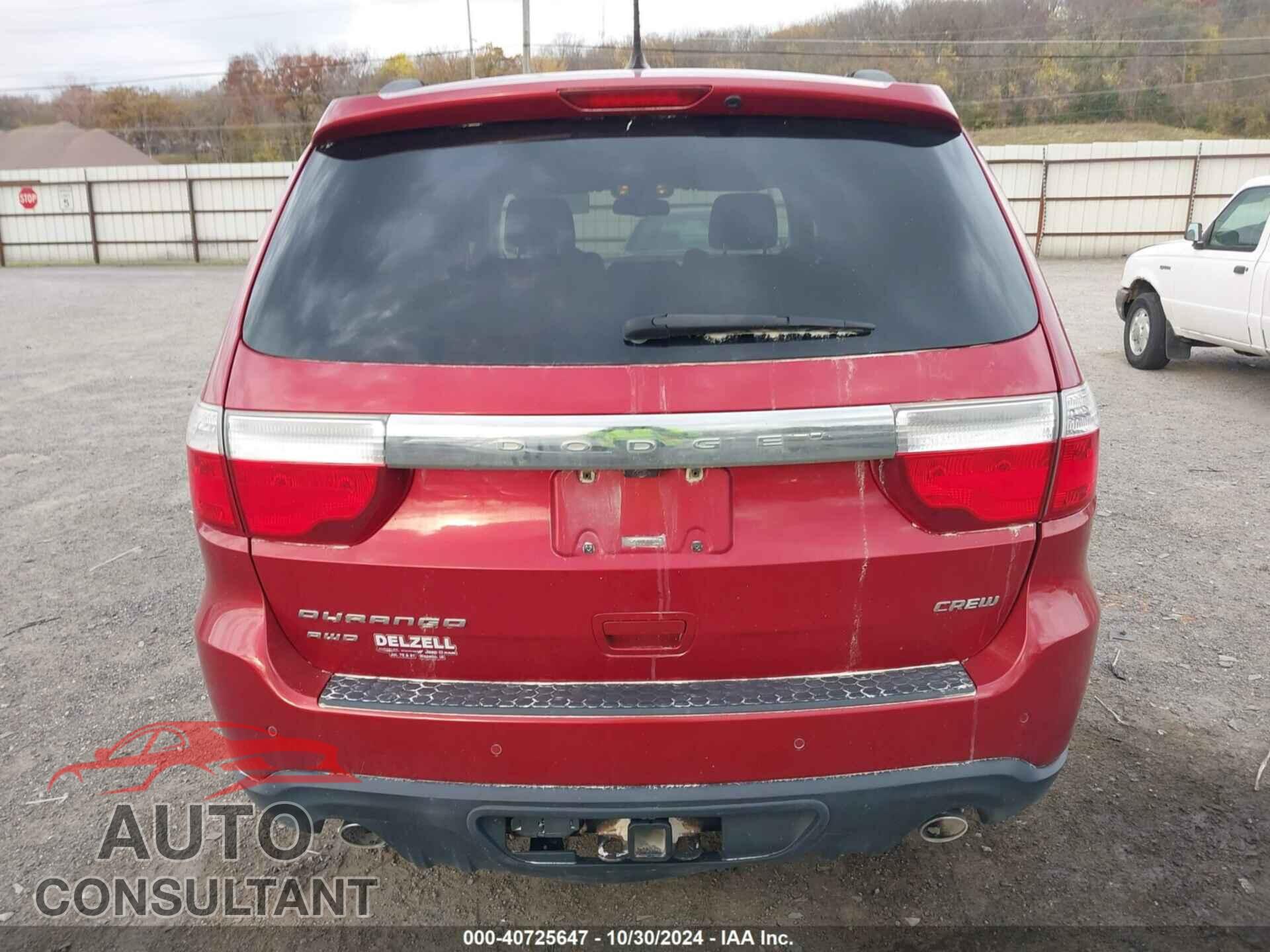 DODGE DURANGO 2011 - 1D4SE4GT2BC638840