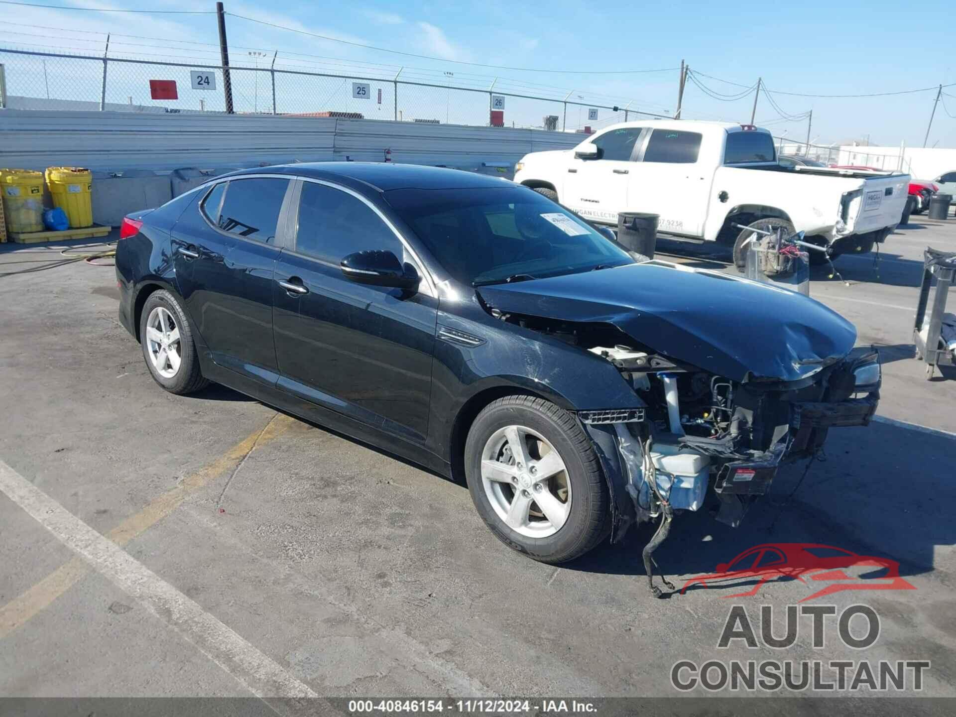 KIA OPTIMA 2015 - KNAGM4A73F5658376