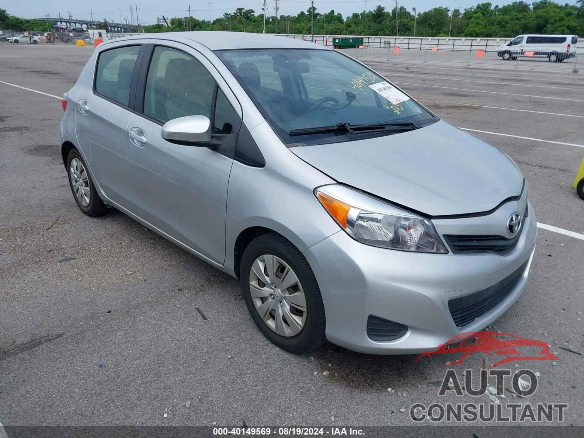 TOYOTA YARIS 2013 - JTDKTUD32DD553372