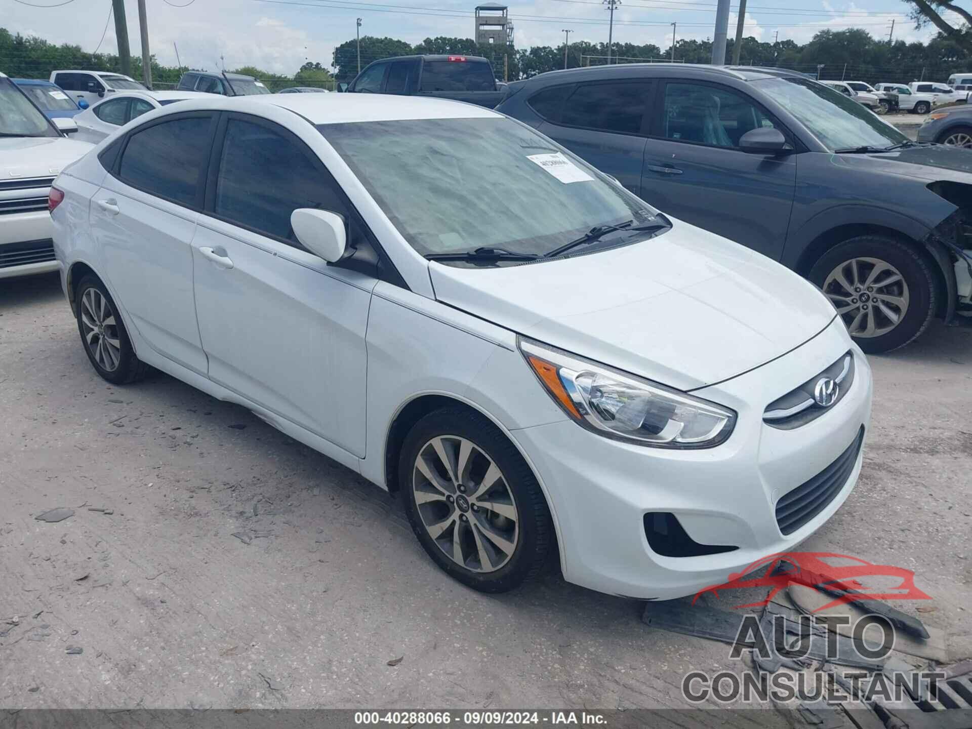 HYUNDAI ACCENT 2017 - KMHCT4AE1HU251325